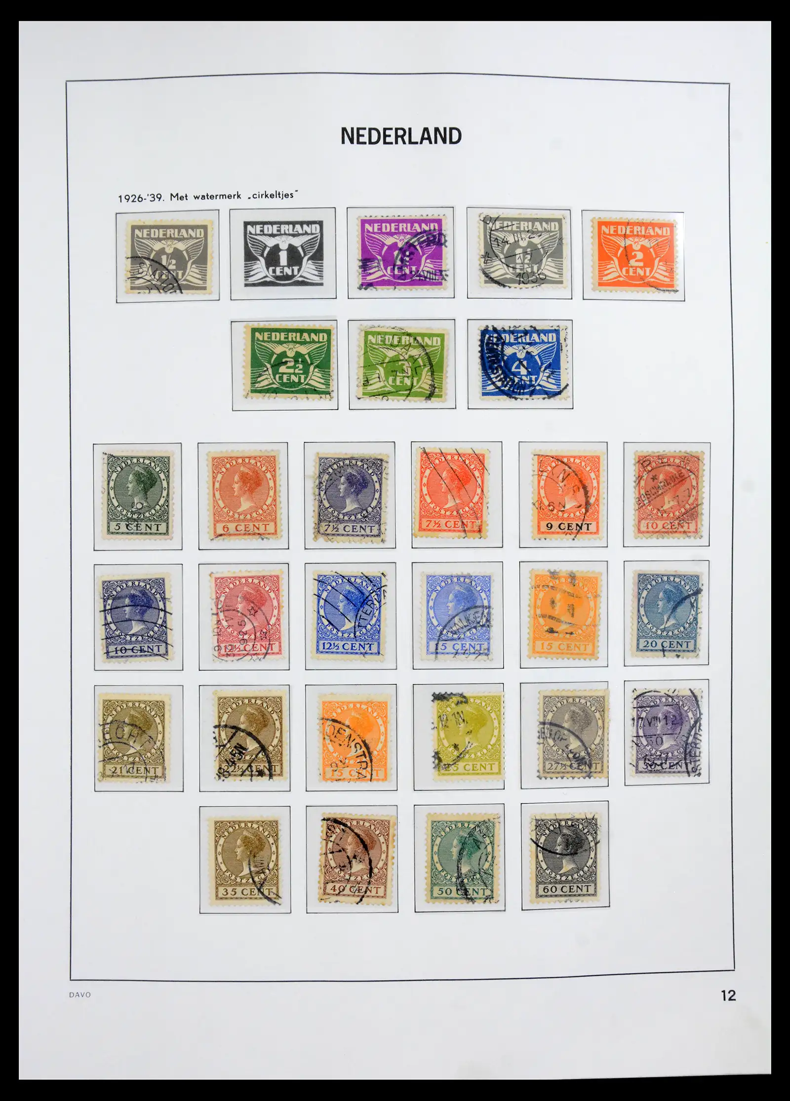 41191 0012 - Stamp collection 41191 Netherlands 1852-1984.
