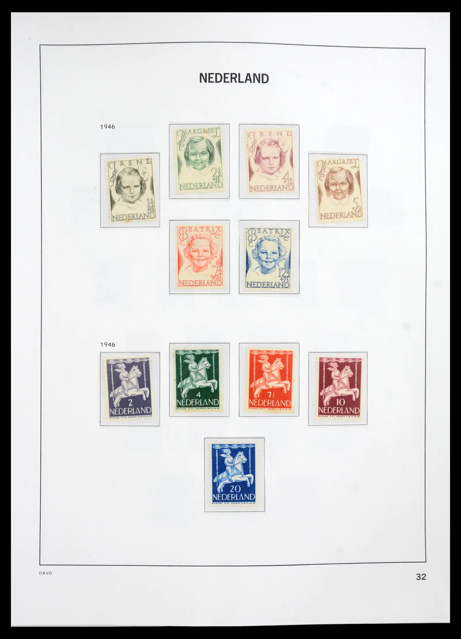 41191 0031 - Stamp collection 41191 Netherlands 1852-1984.
