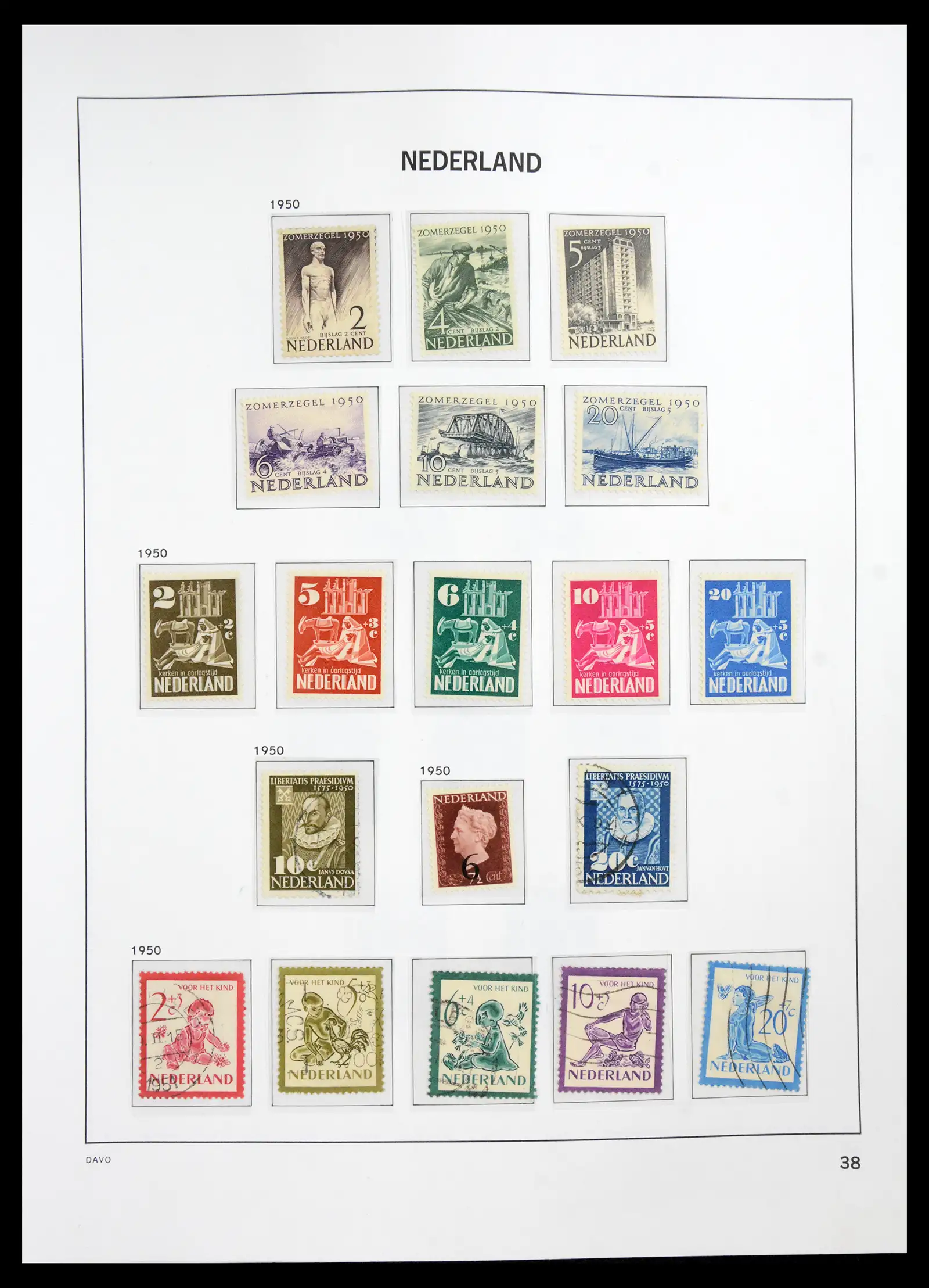41191 0037 - Stamp collection 41191 Netherlands 1852-1984.