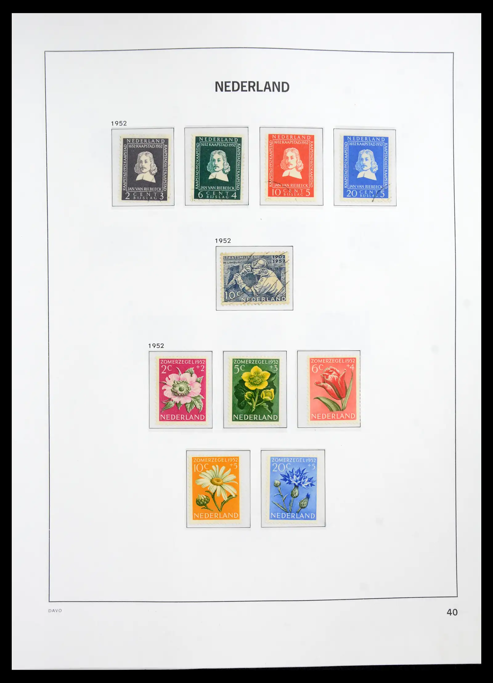 41191 0039 - Stamp collection 41191 Netherlands 1852-1984.