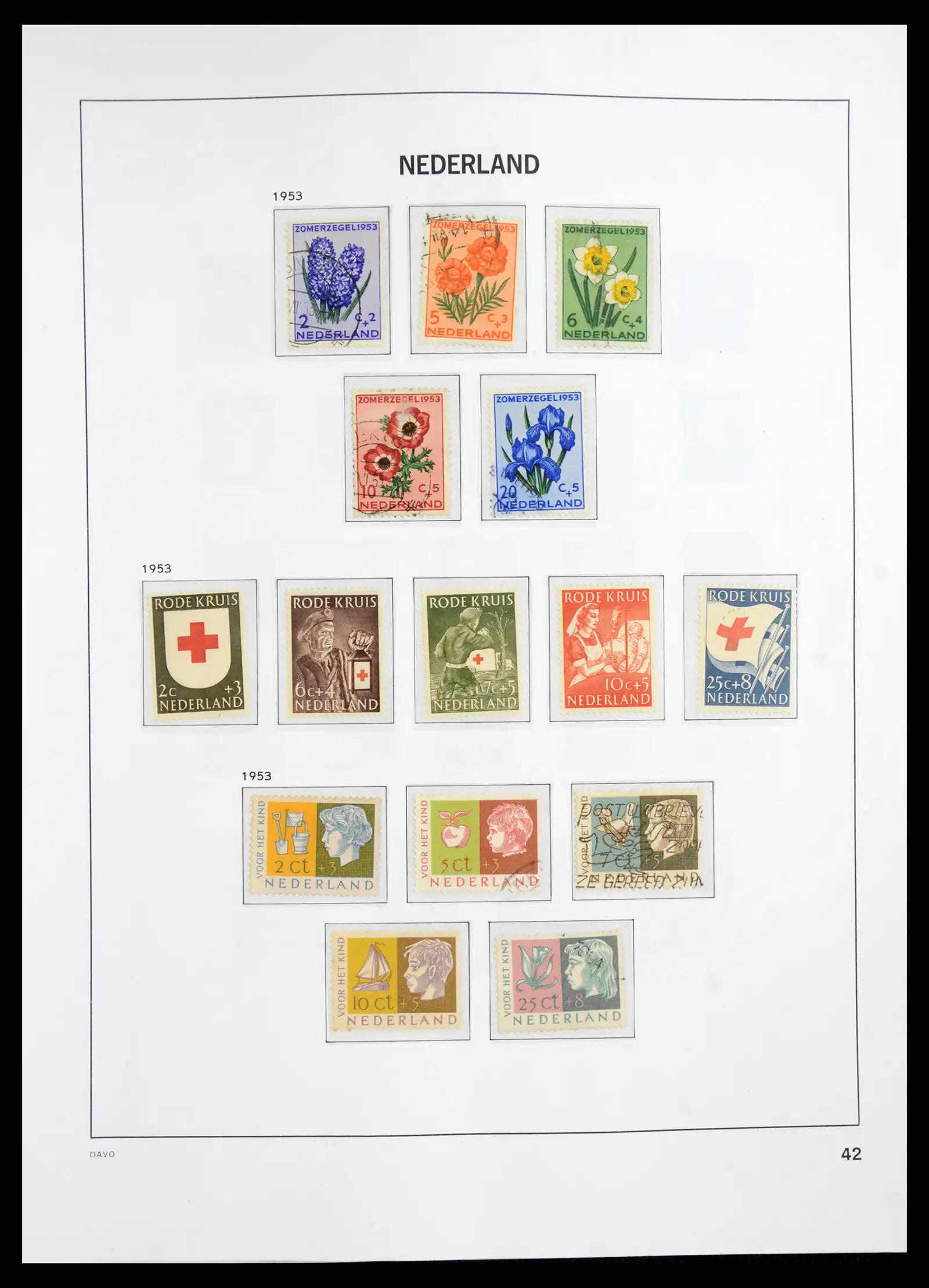 41191 0041 - Stamp collection 41191 Netherlands 1852-1984.