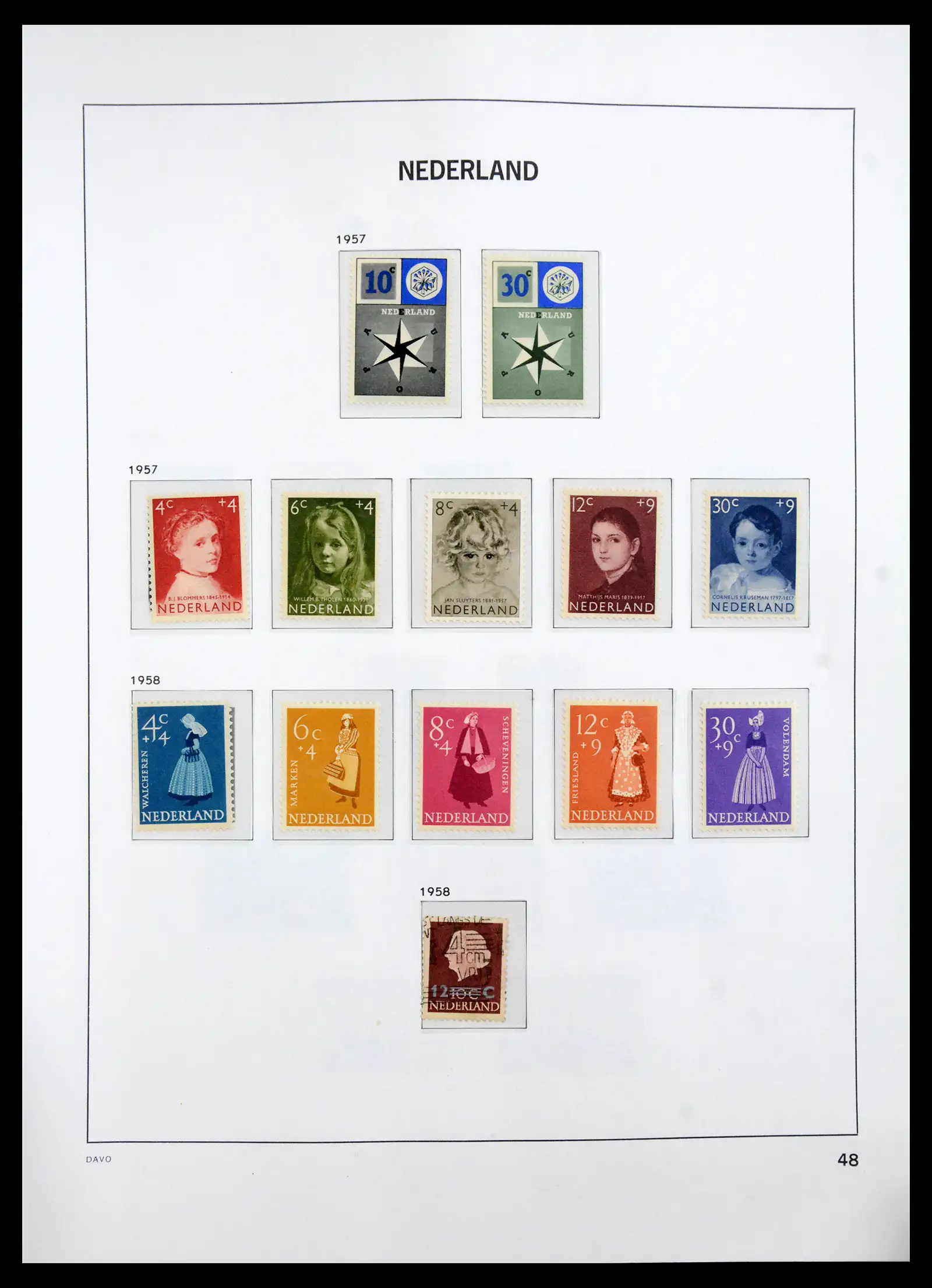 41191 0047 - Stamp collection 41191 Netherlands 1852-1984.