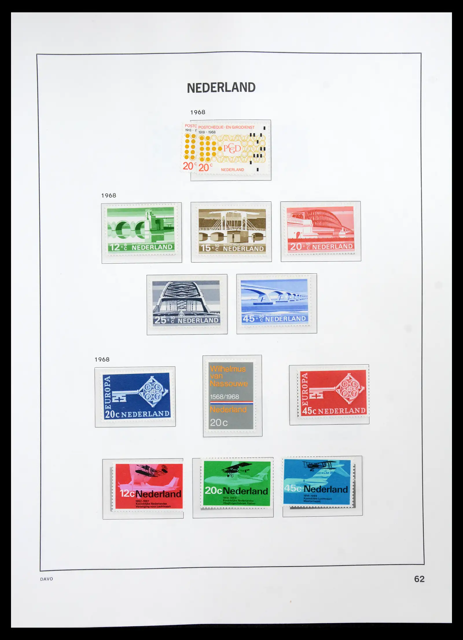 41191 0061 - Stamp collection 41191 Netherlands 1852-1984.