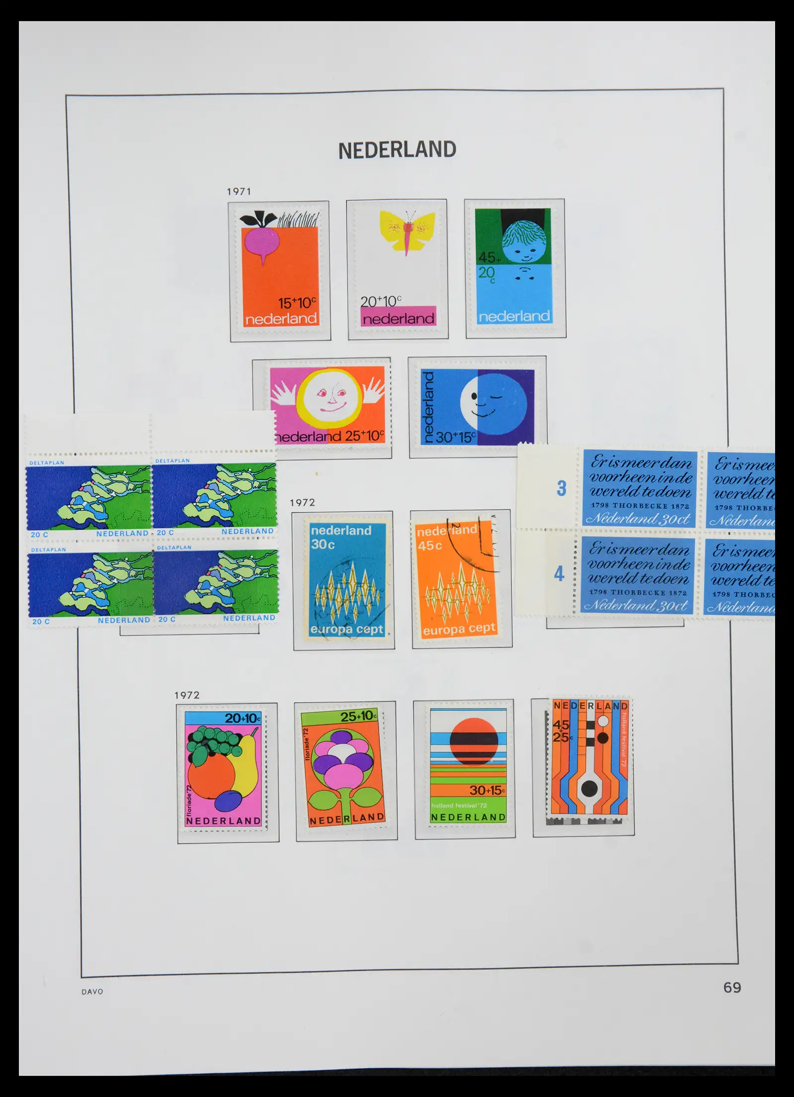 41191 0067 - Stamp collection 41191 Netherlands 1852-1984.