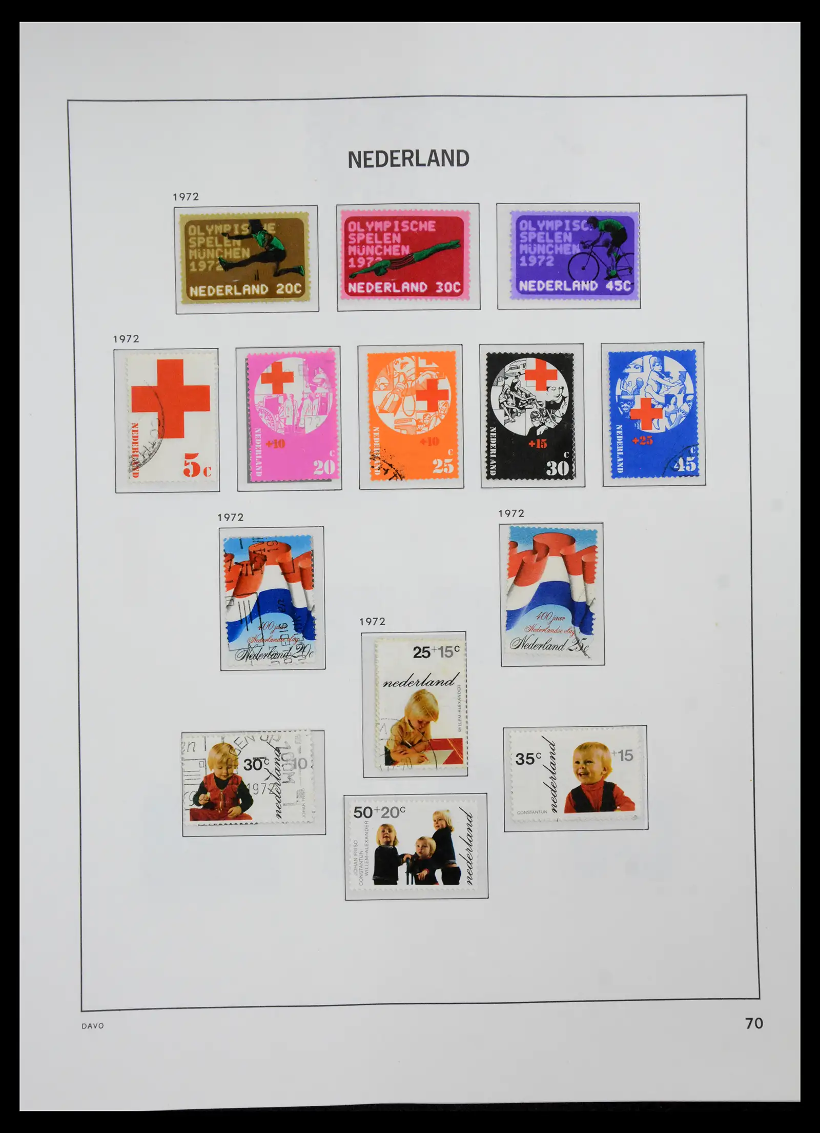 41191 0068 - Stamp collection 41191 Netherlands 1852-1984.