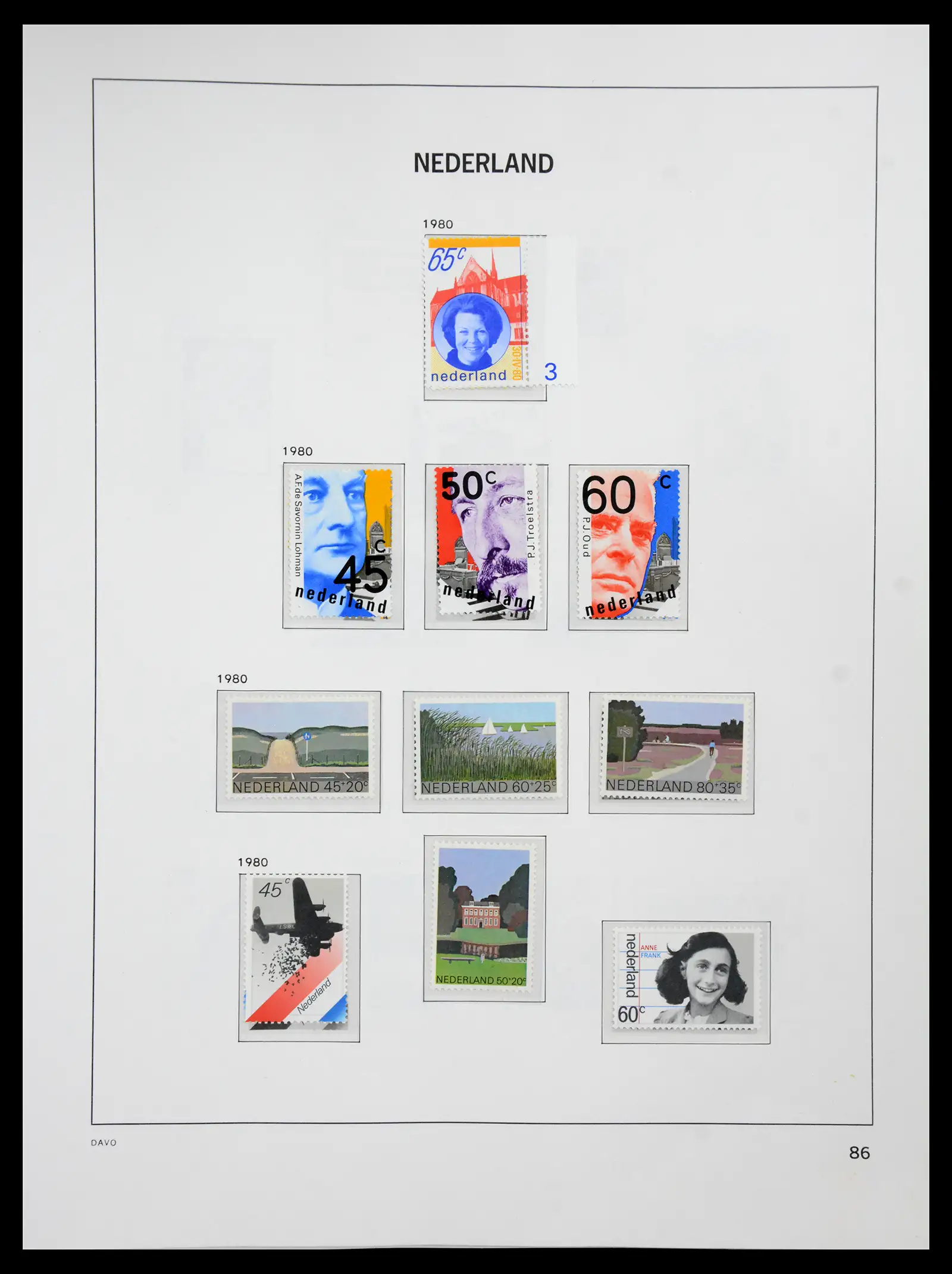 41191 0085 - Stamp collection 41191 Netherlands 1852-1984.