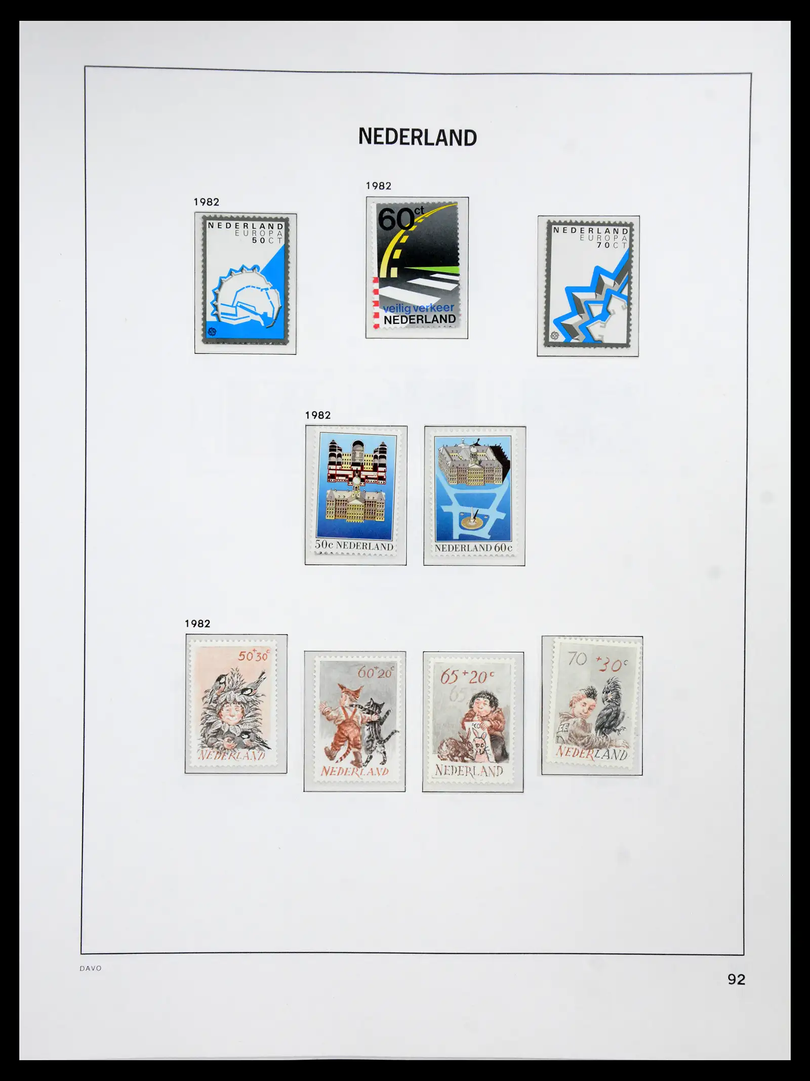 41191 0090 - Stamp collection 41191 Netherlands 1852-1984.