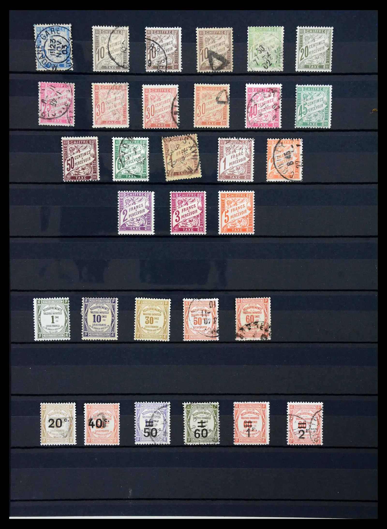 41200 0023 - Stamp collection 41200 France supercollection 1849-1937.