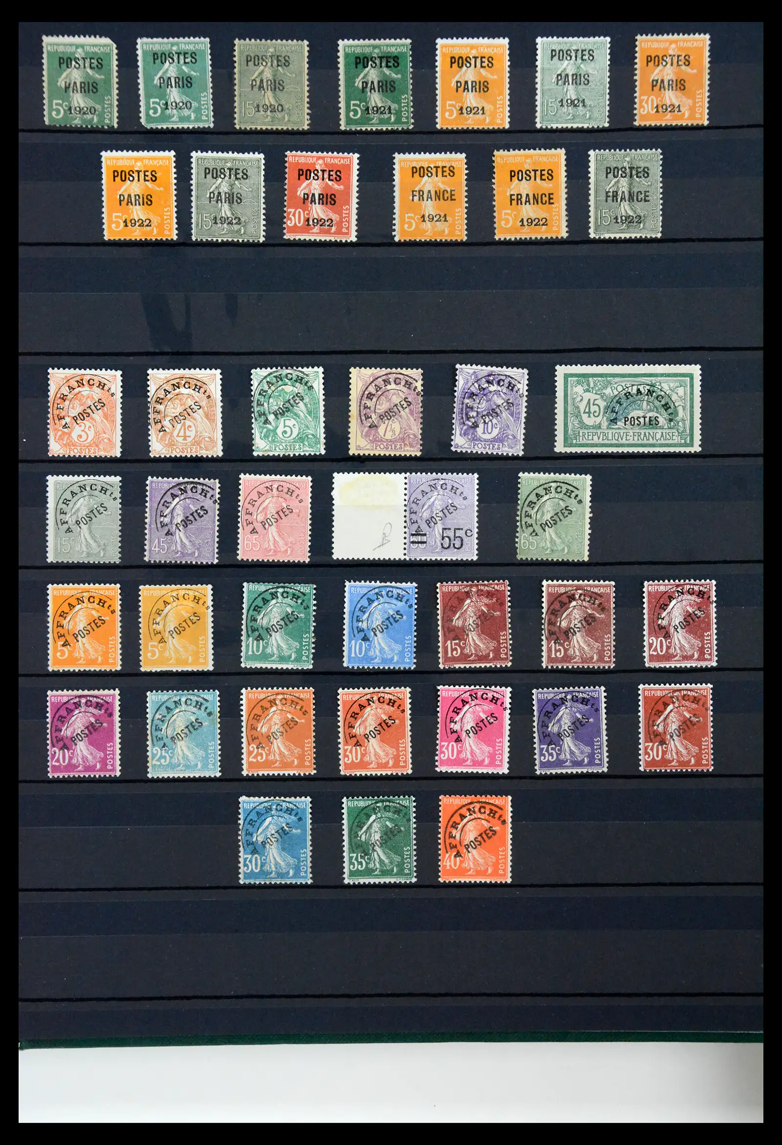 41200 0026 - Stamp collection 41200 France supercollection 1849-1937.