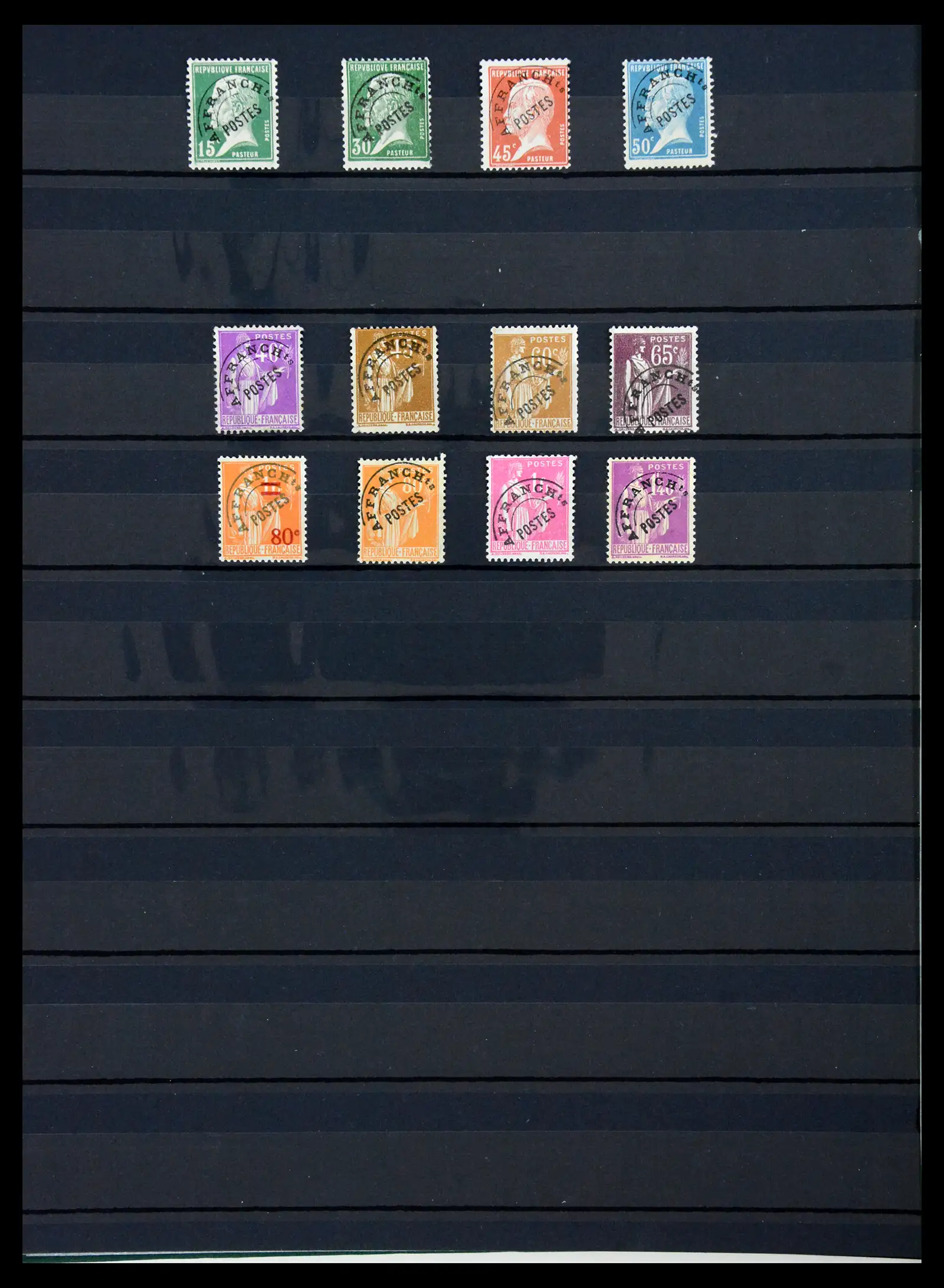 41200 0027 - Stamp collection 41200 France supercollection 1849-1937.