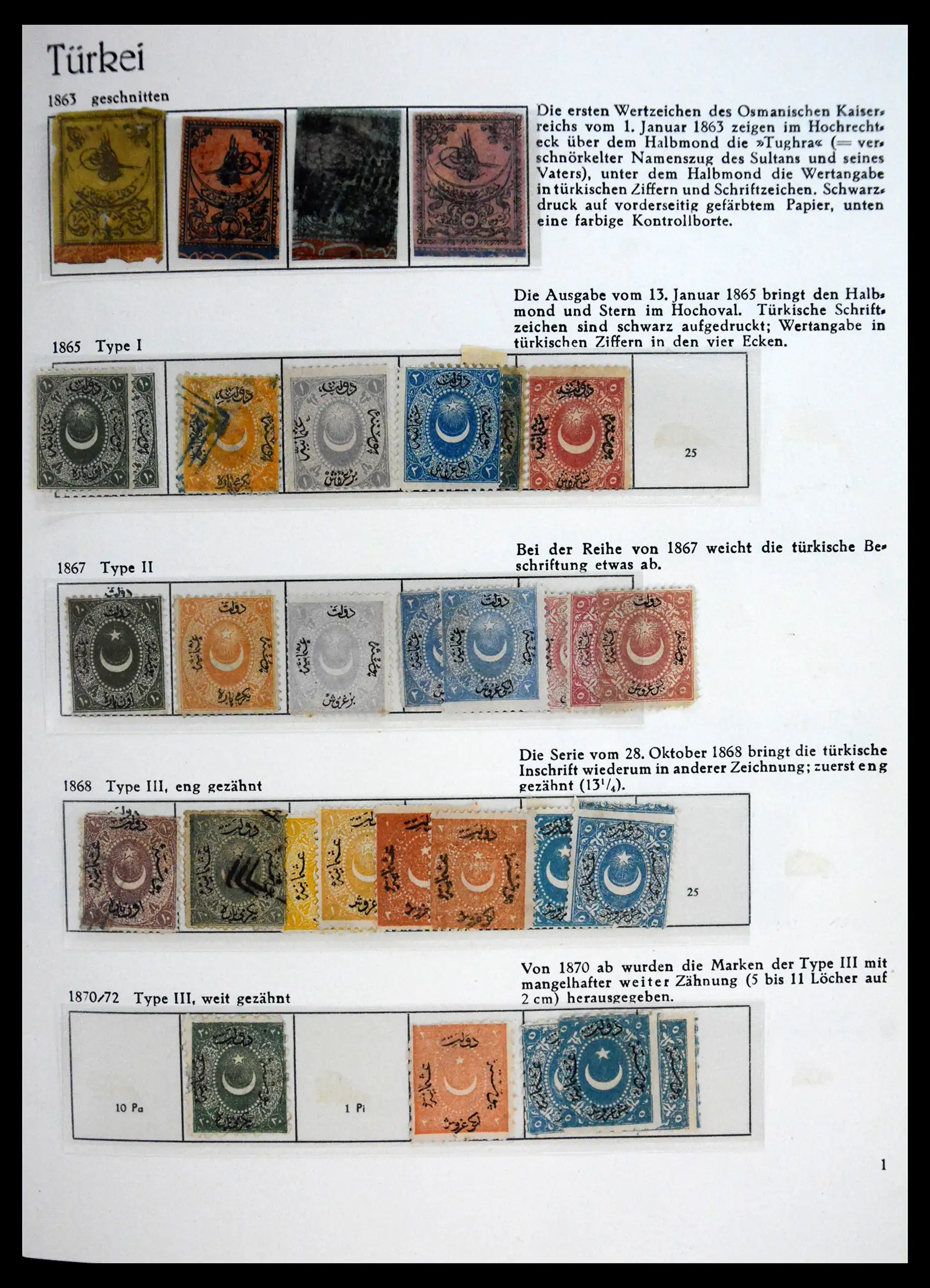 41206 0001 - Stamp collection 41206 Turkey 1863-1959.