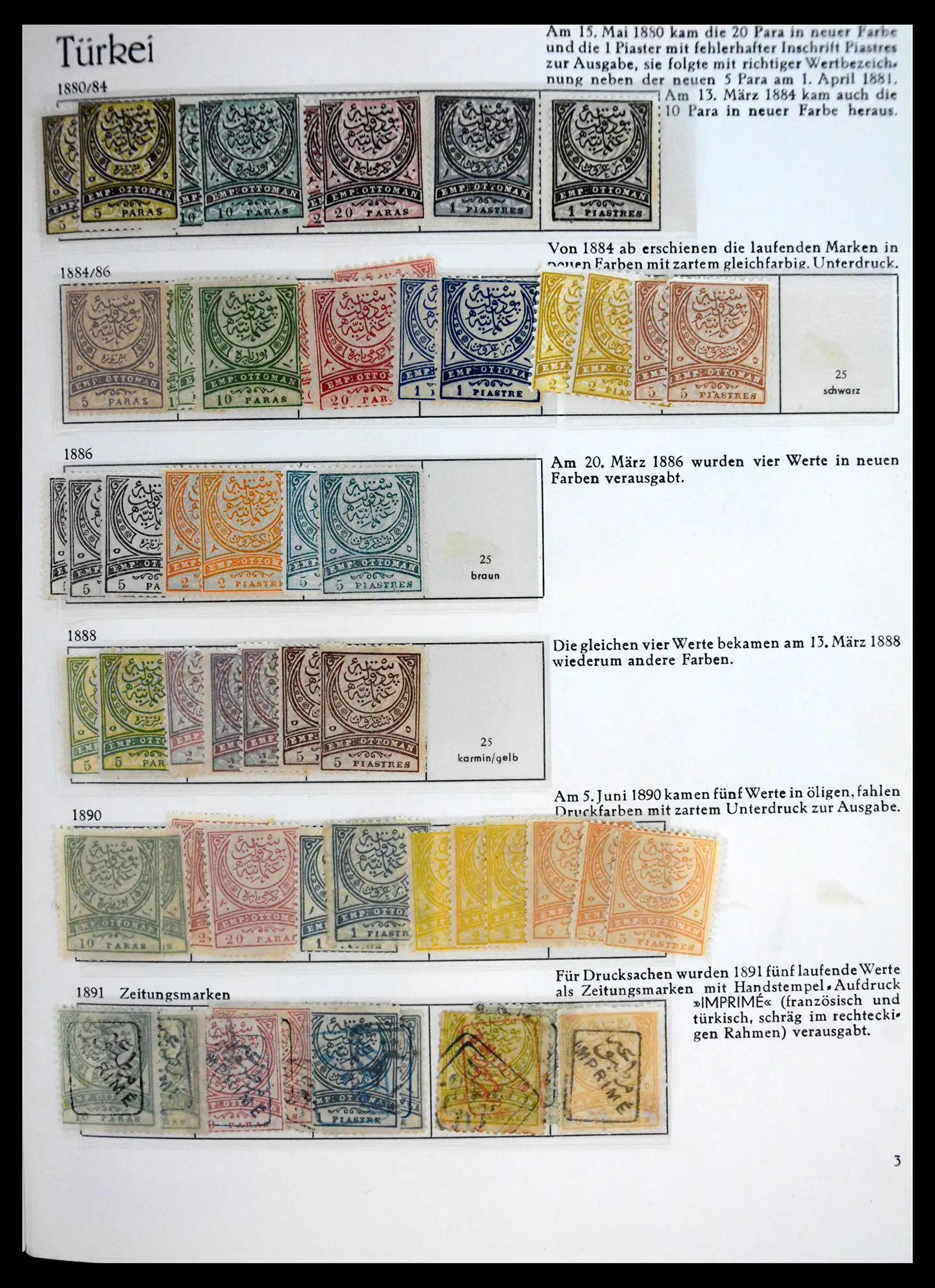 41206 0003 - Stamp collection 41206 Turkey 1863-1959.