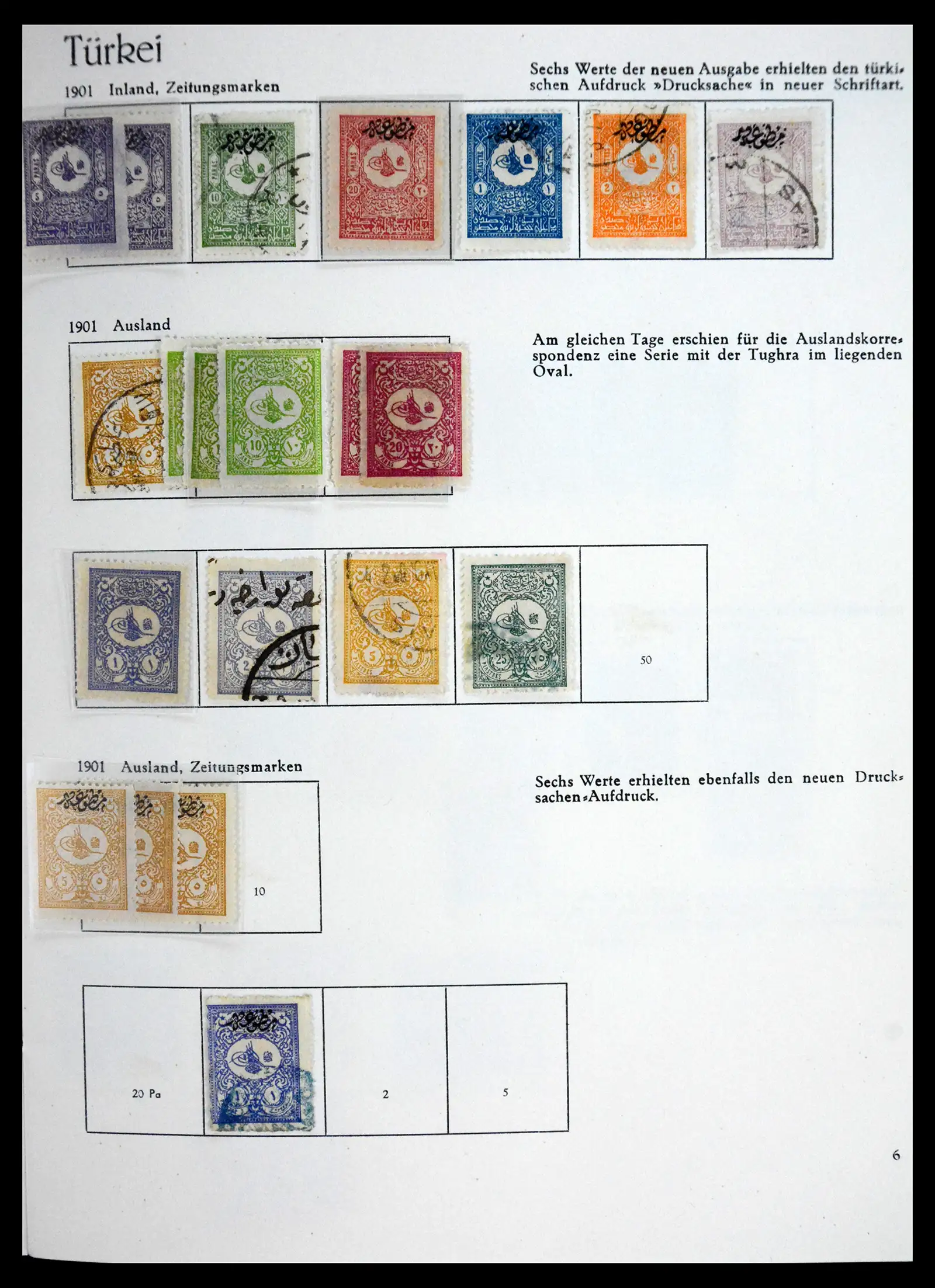 41206 0006 - Stamp collection 41206 Turkey 1863-1959.