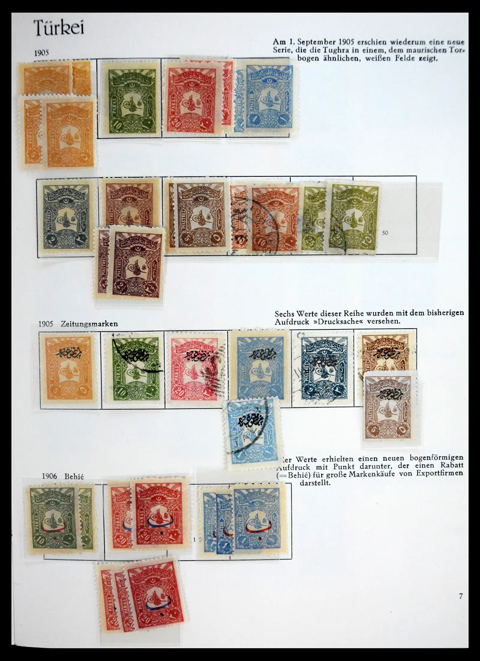 41206 0007 - Stamp collection 41206 Turkey 1863-1959.