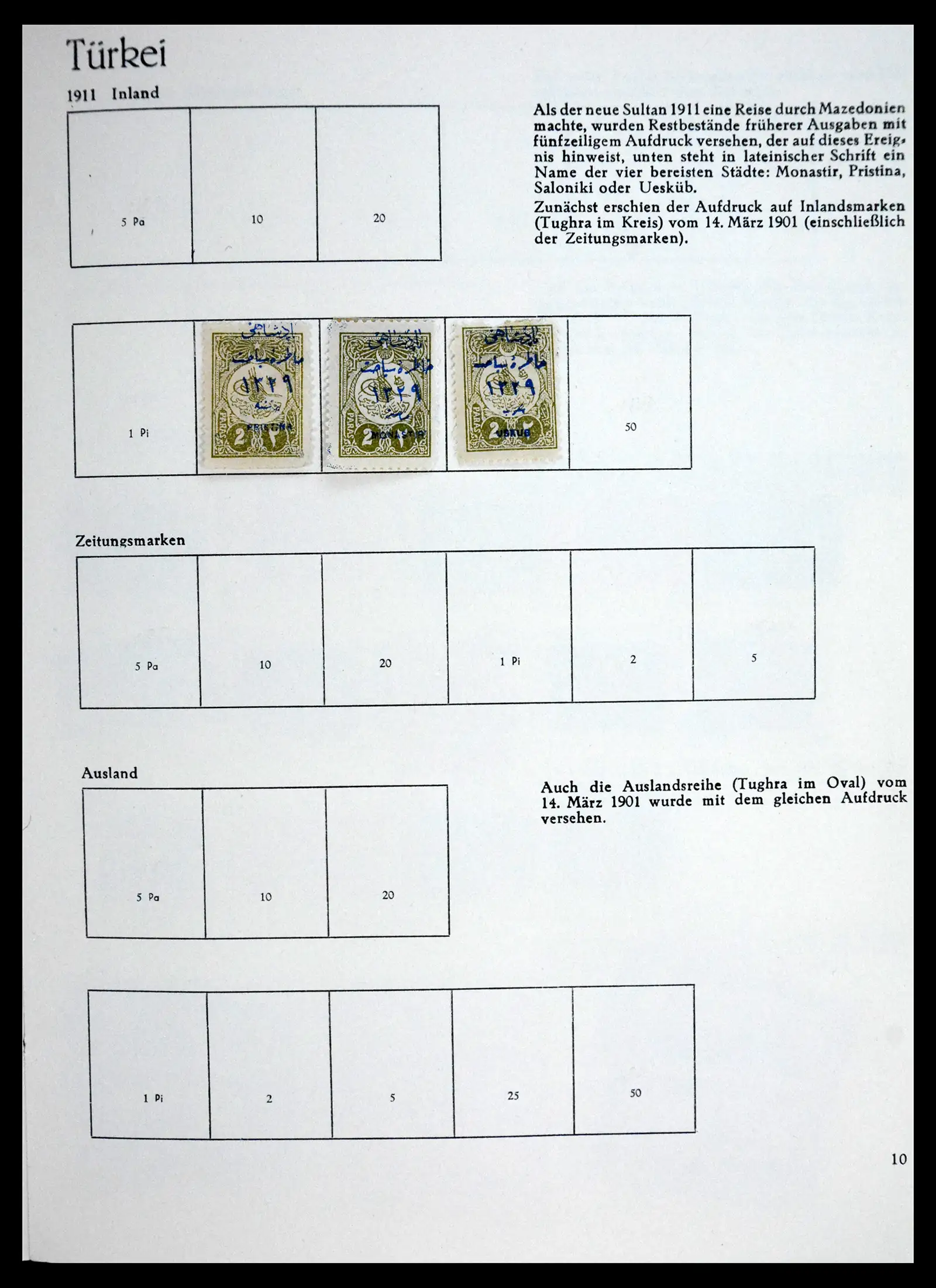 41206 0010 - Stamp collection 41206 Turkey 1863-1959.