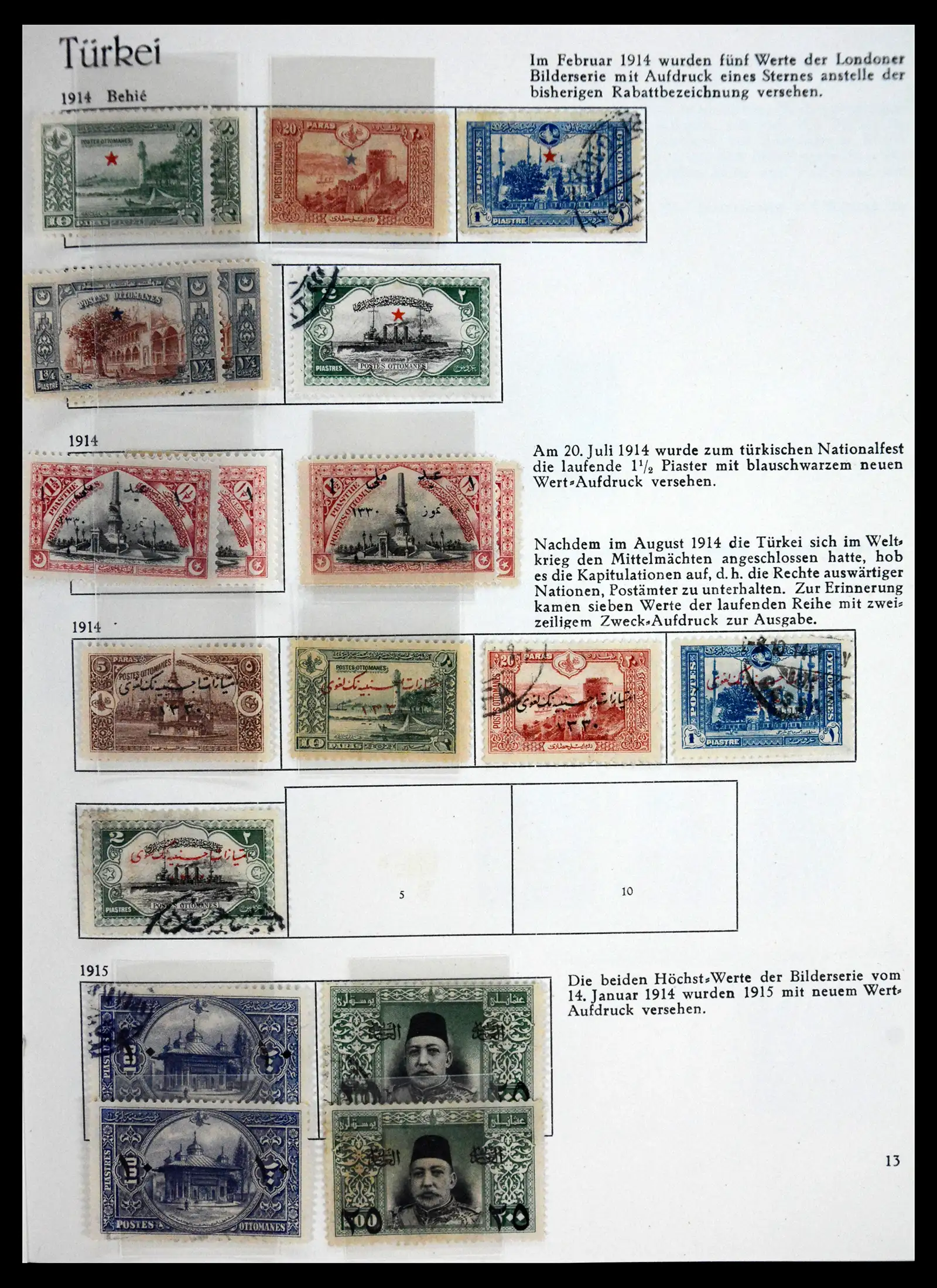 41206 0013 - Stamp collection 41206 Turkey 1863-1959.