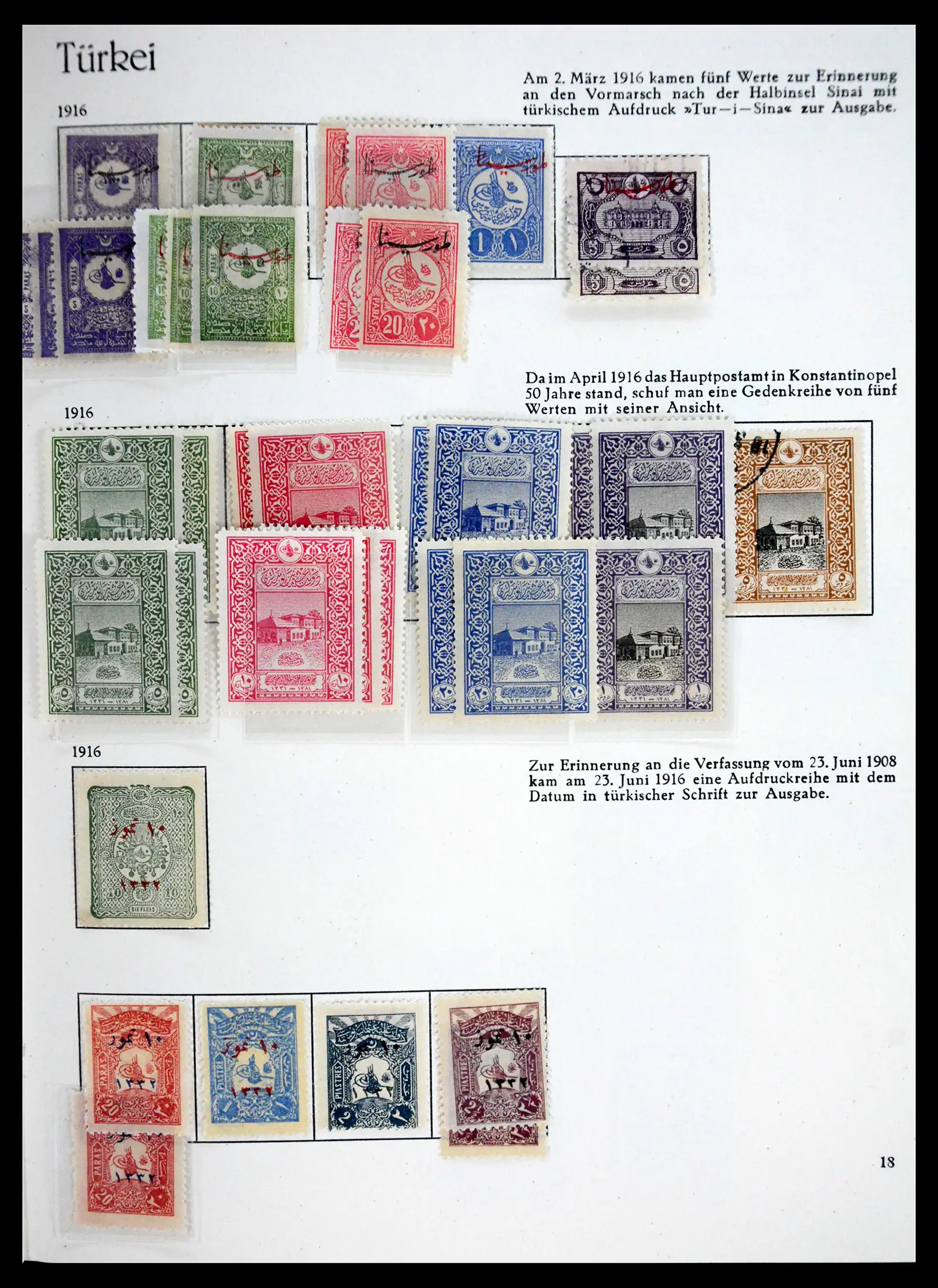 41206 0018 - Stamp collection 41206 Turkey 1863-1959.