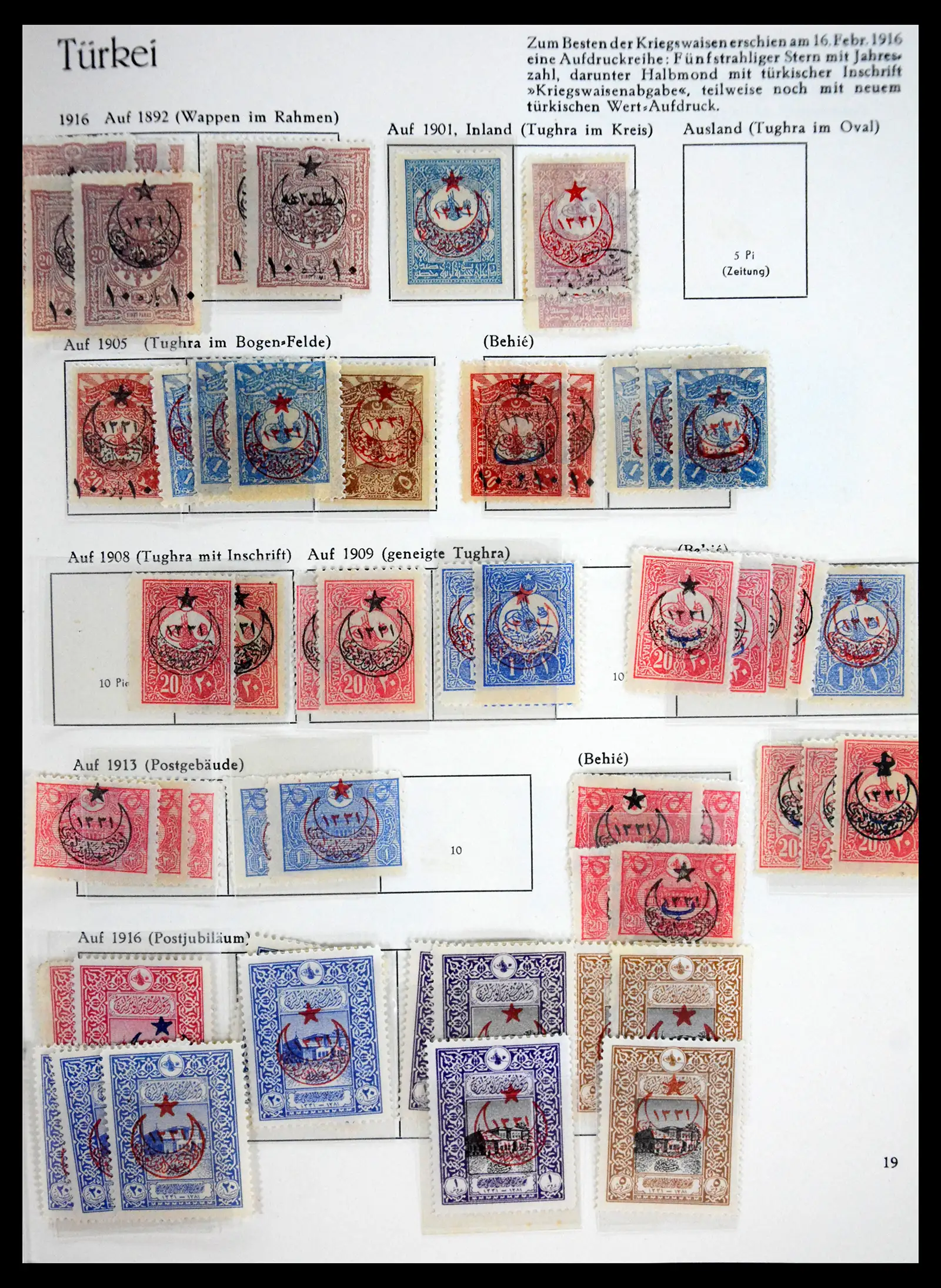 41206 0019 - Stamp collection 41206 Turkey 1863-1959.