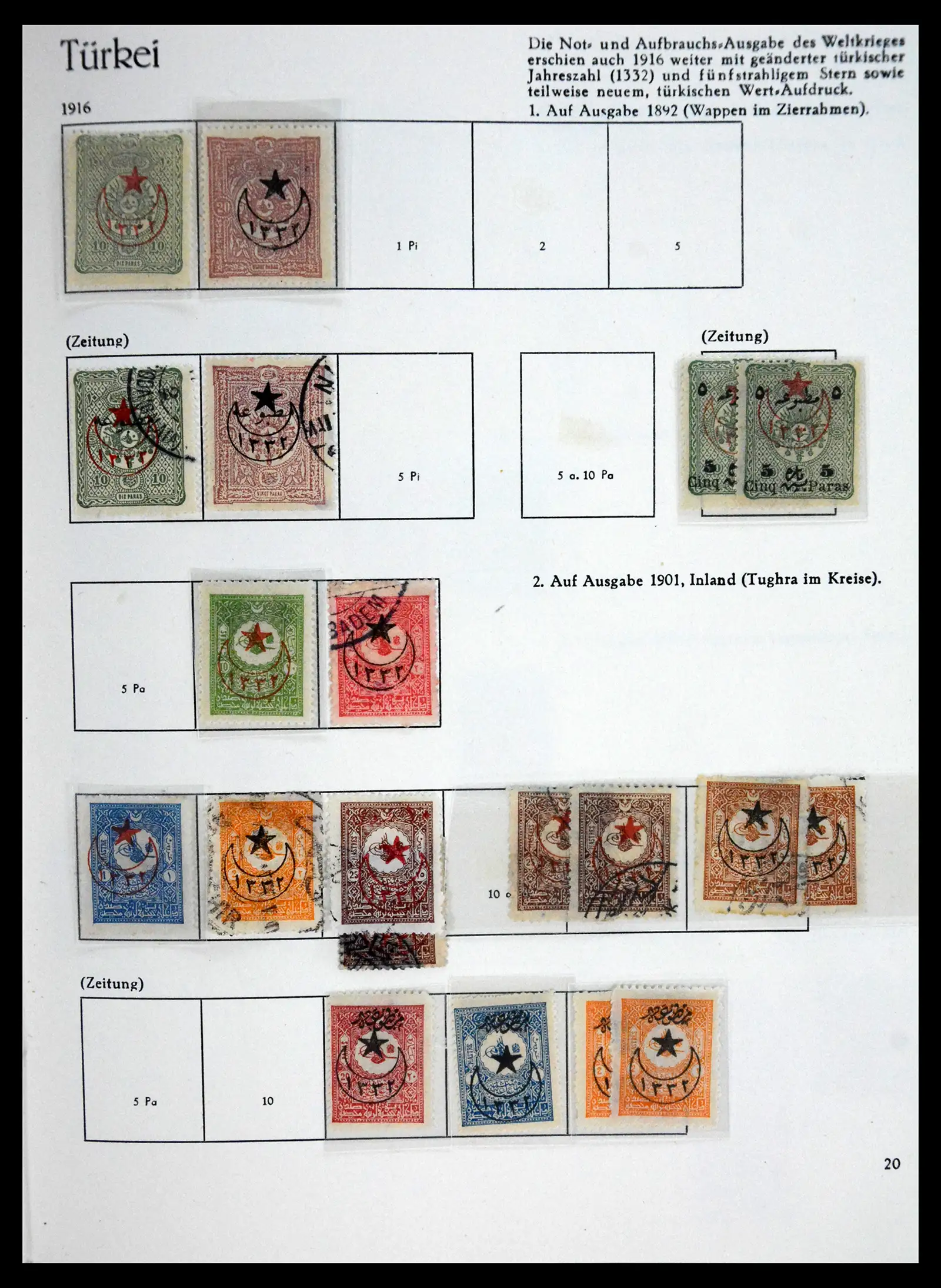 41206 0020 - Stamp collection 41206 Turkey 1863-1959.