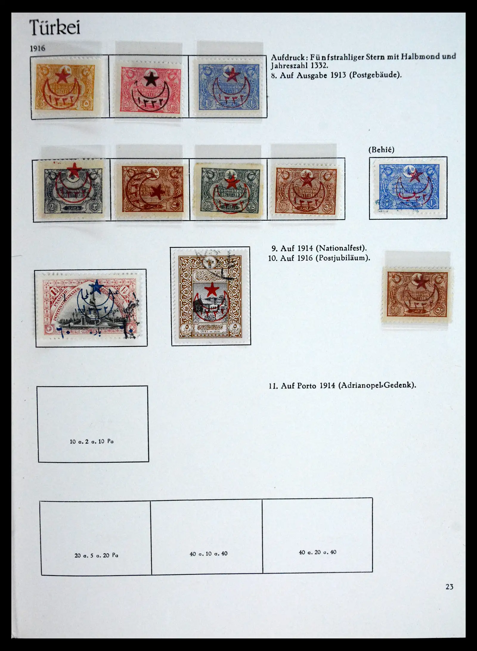 41206 0023 - Stamp collection 41206 Turkey 1863-1959.