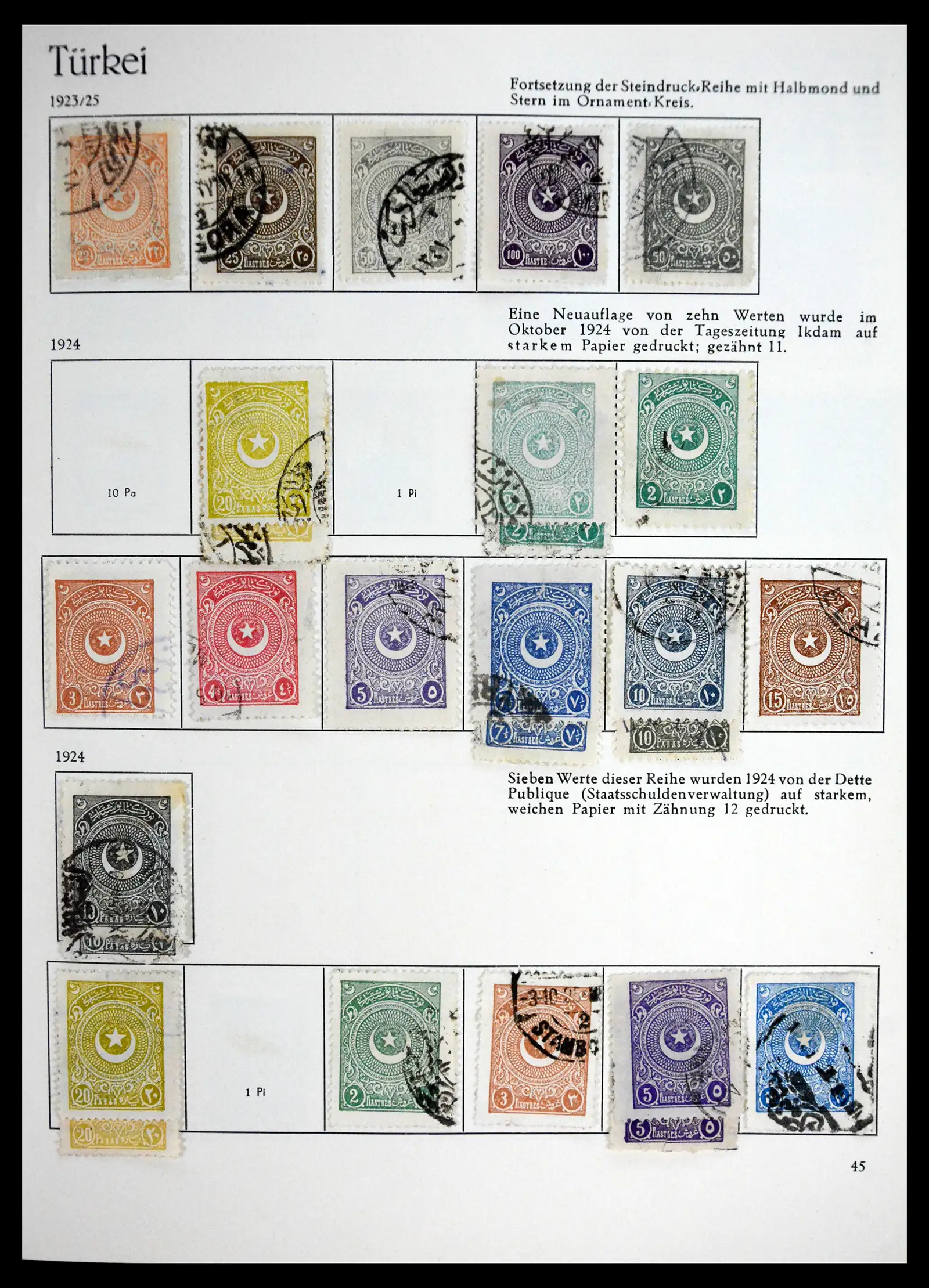 41206 0036 - Stamp collection 41206 Turkey 1863-1959.