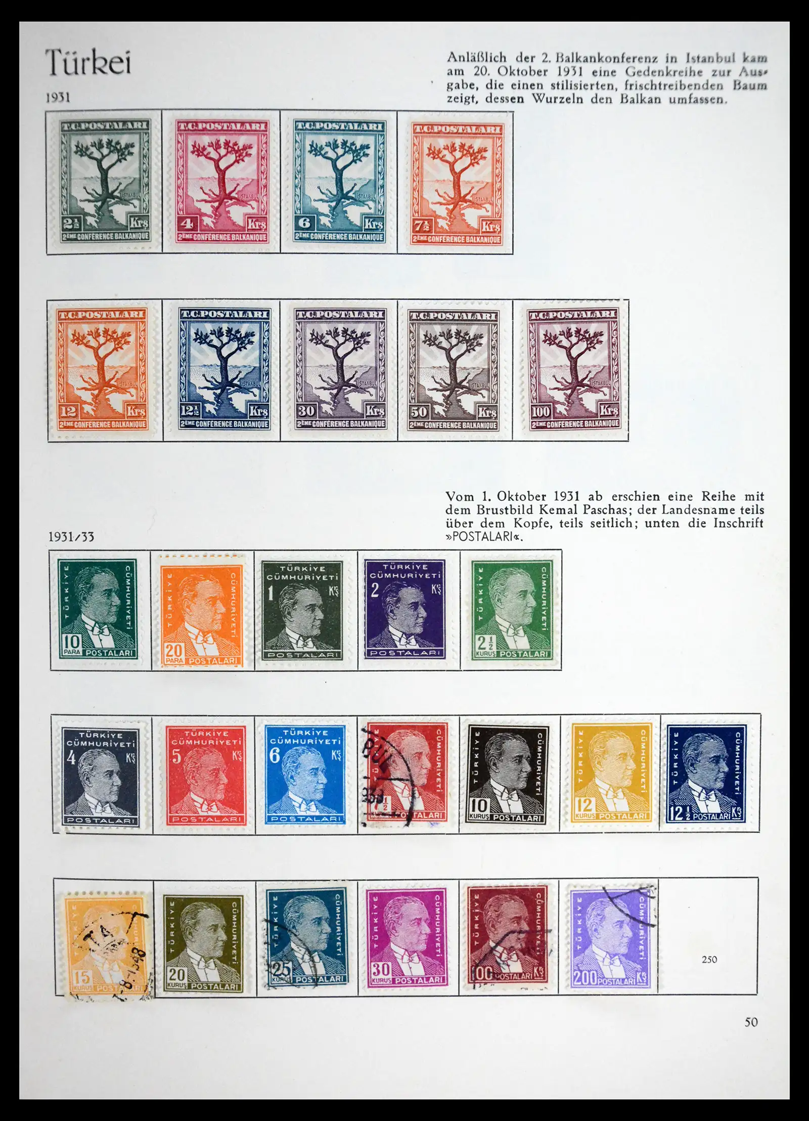 41206 0041 - Stamp collection 41206 Turkey 1863-1959.