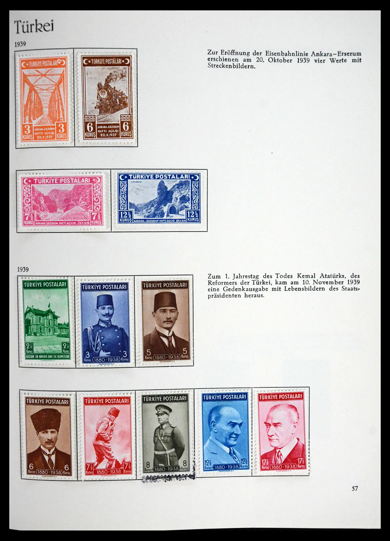 41206 0048 - Stamp collection 41206 Turkey 1863-1959.
