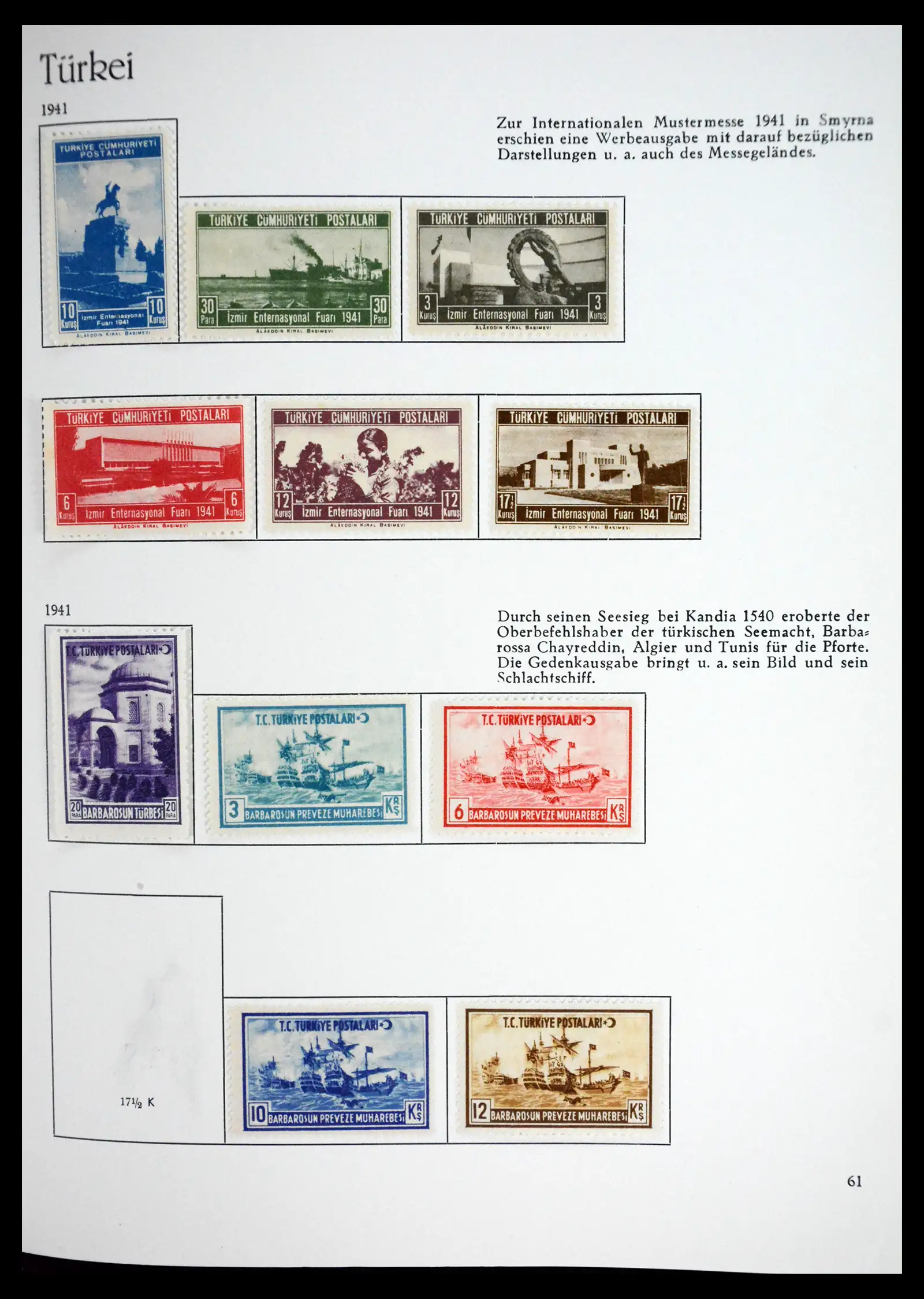 41206 0052 - Stamp collection 41206 Turkey 1863-1959.