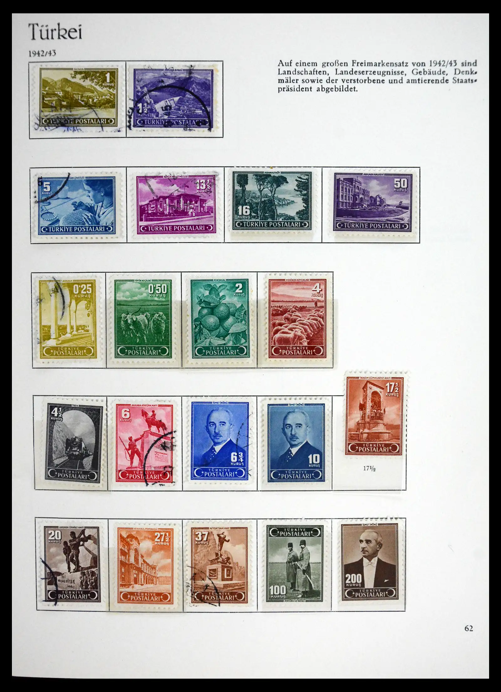 41206 0053 - Stamp collection 41206 Turkey 1863-1959.