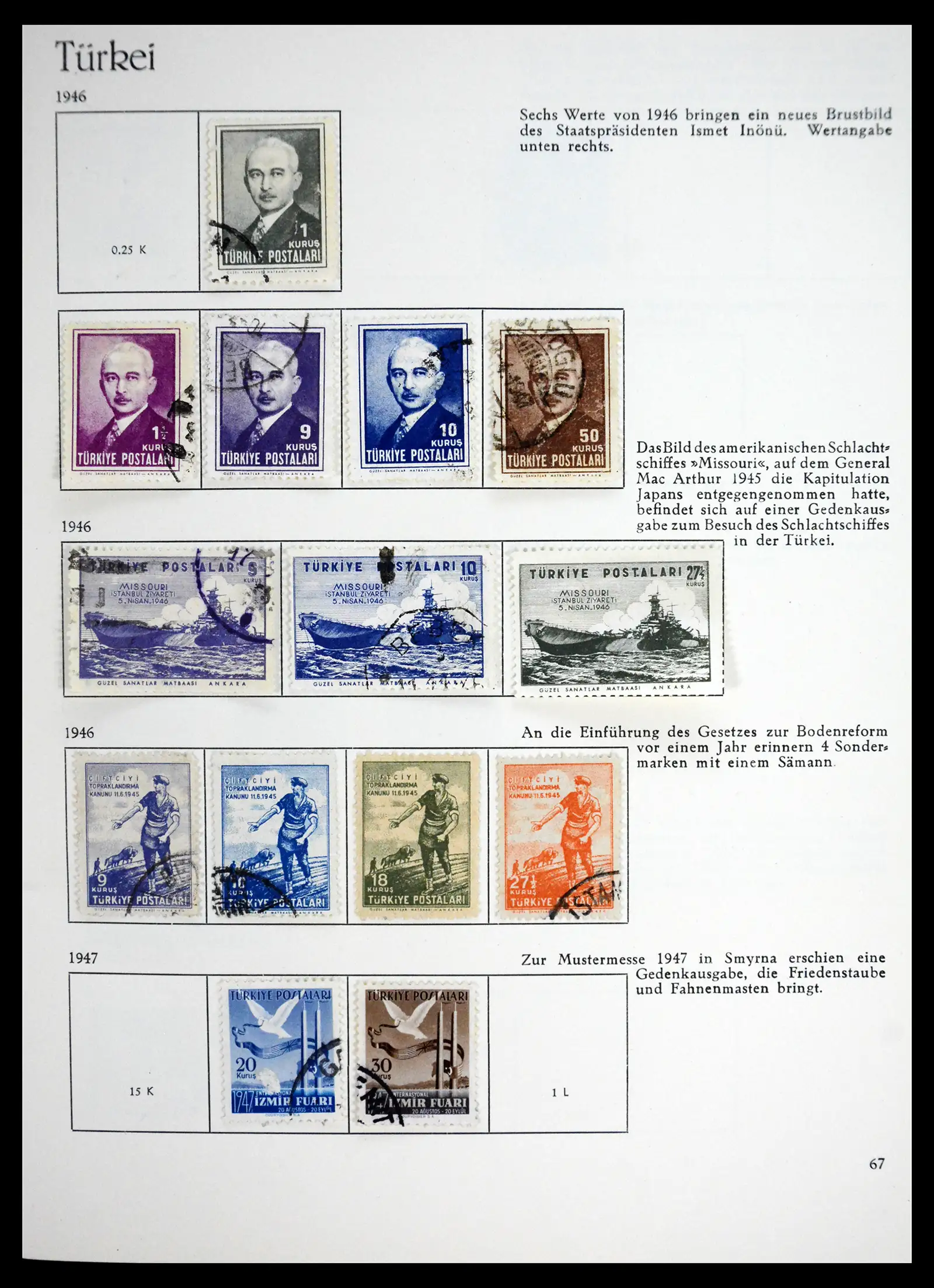41206 0057 - Stamp collection 41206 Turkey 1863-1959.