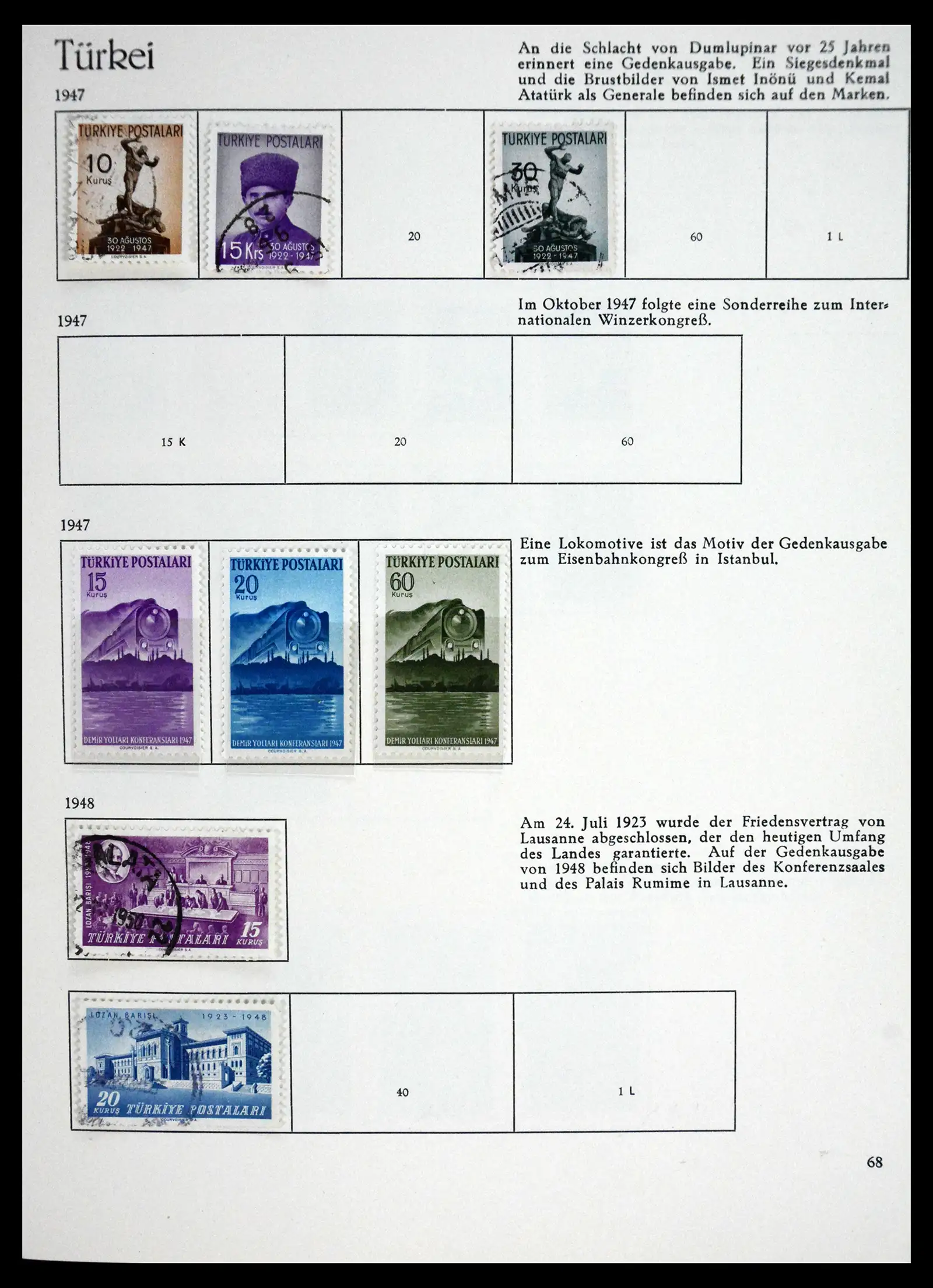 41206 0058 - Stamp collection 41206 Turkey 1863-1959.