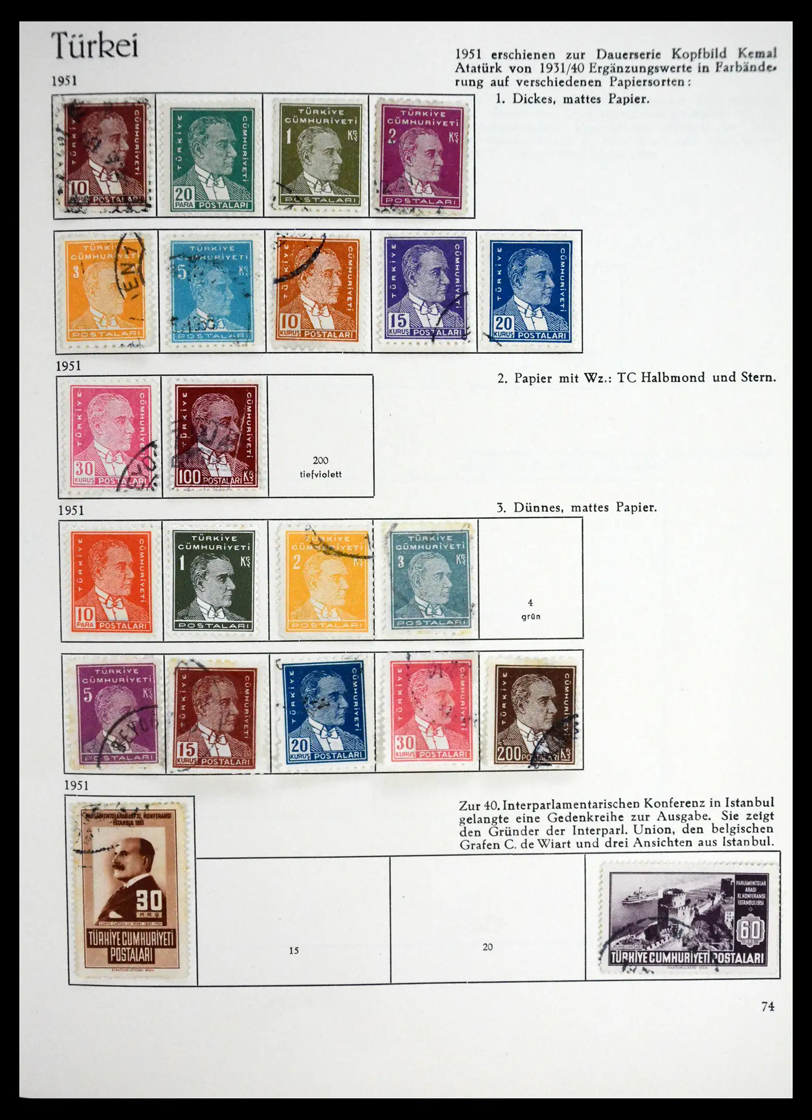 41206 0064 - Stamp collection 41206 Turkey 1863-1959.