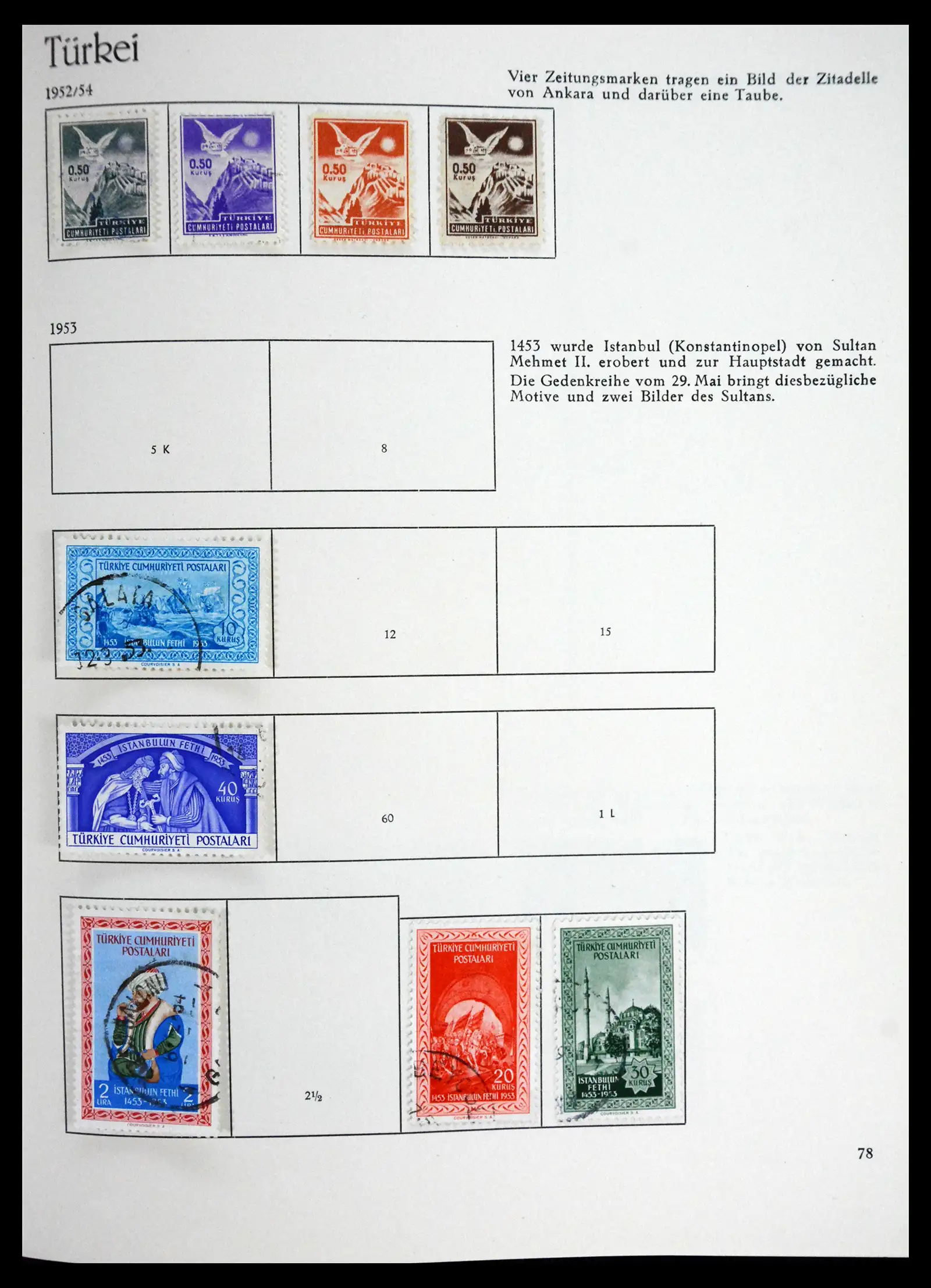 41206 0067 - Stamp collection 41206 Turkey 1863-1959.