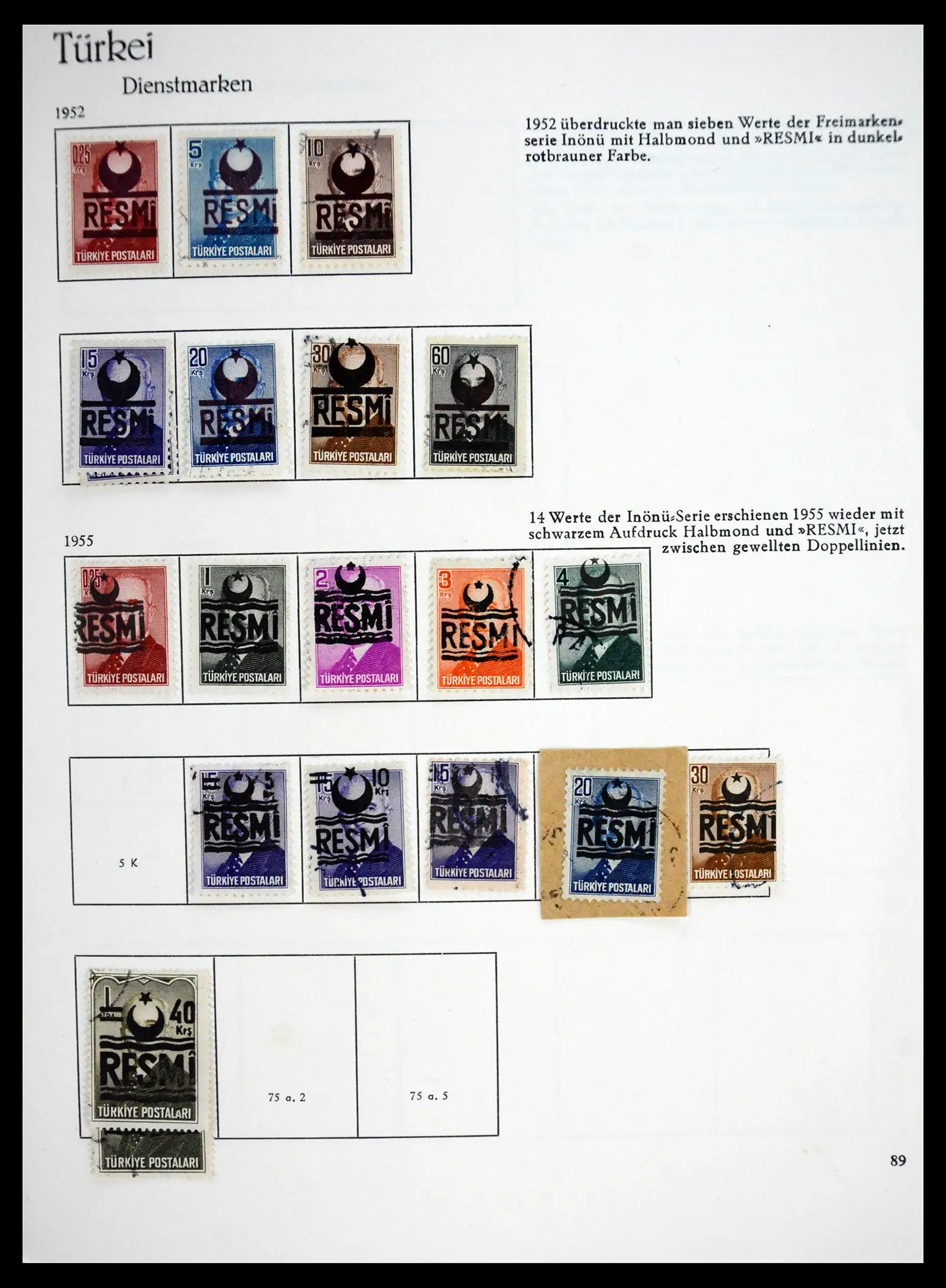 41206 0078 - Stamp collection 41206 Turkey 1863-1959.