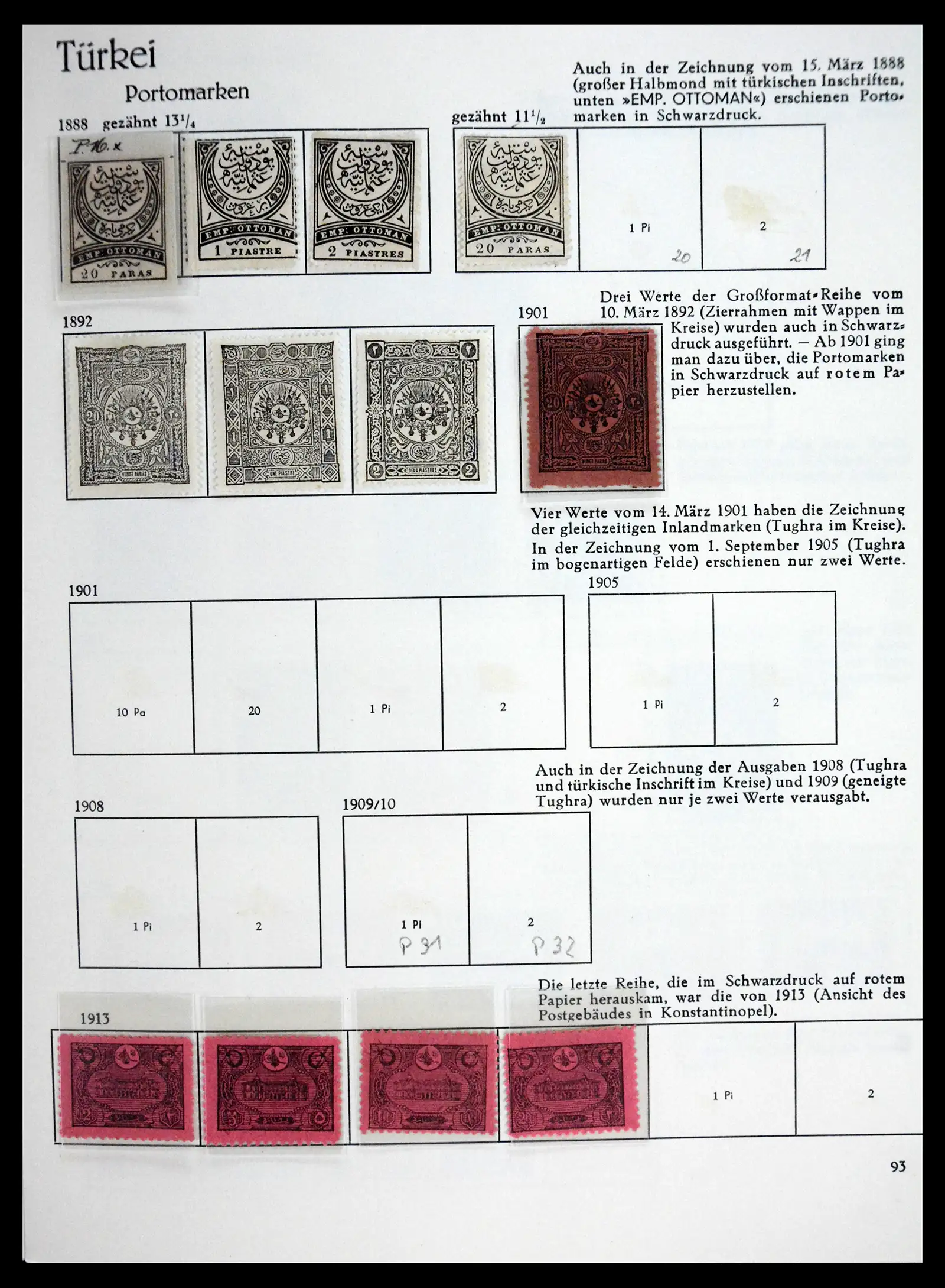 41206 0080 - Stamp collection 41206 Turkey 1863-1959.