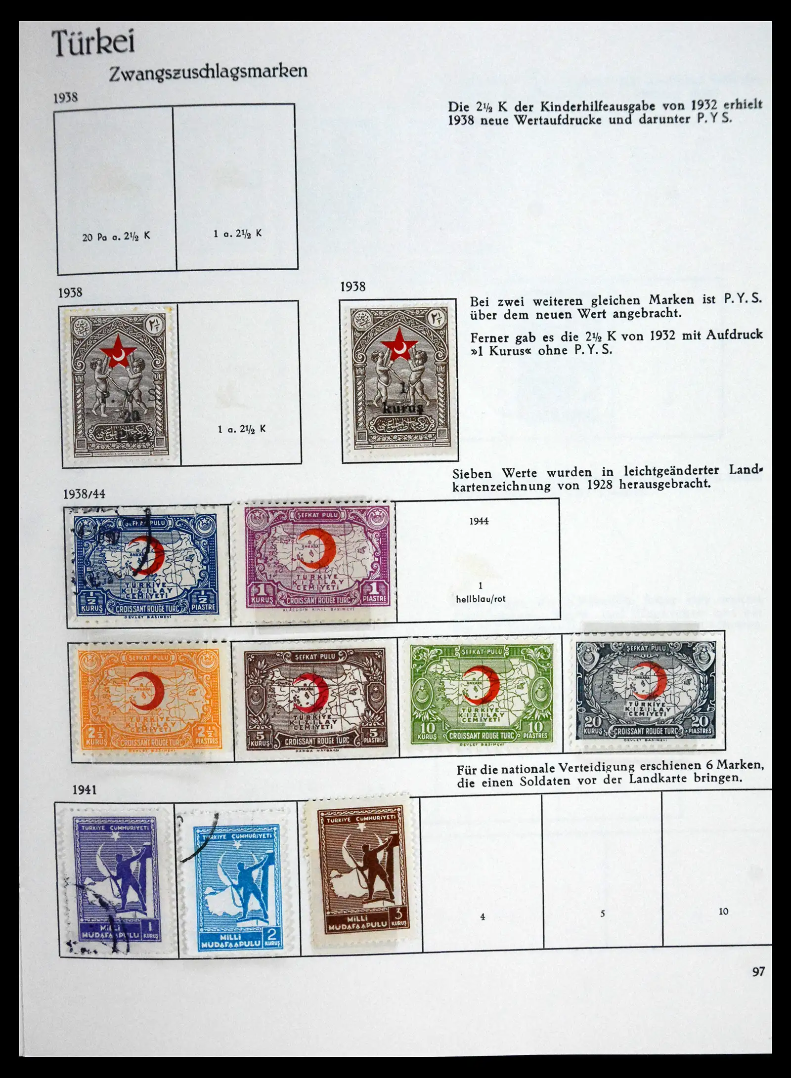 41206 0084 - Stamp collection 41206 Turkey 1863-1959.