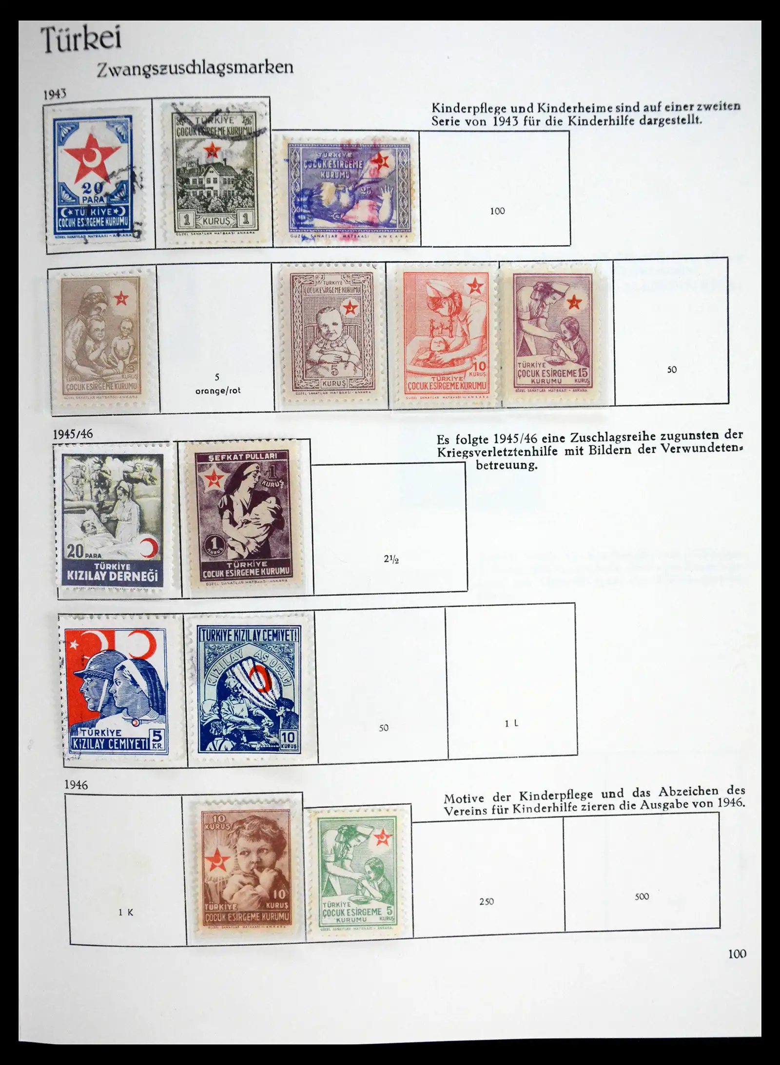 41206 0087 - Stamp collection 41206 Turkey 1863-1959.