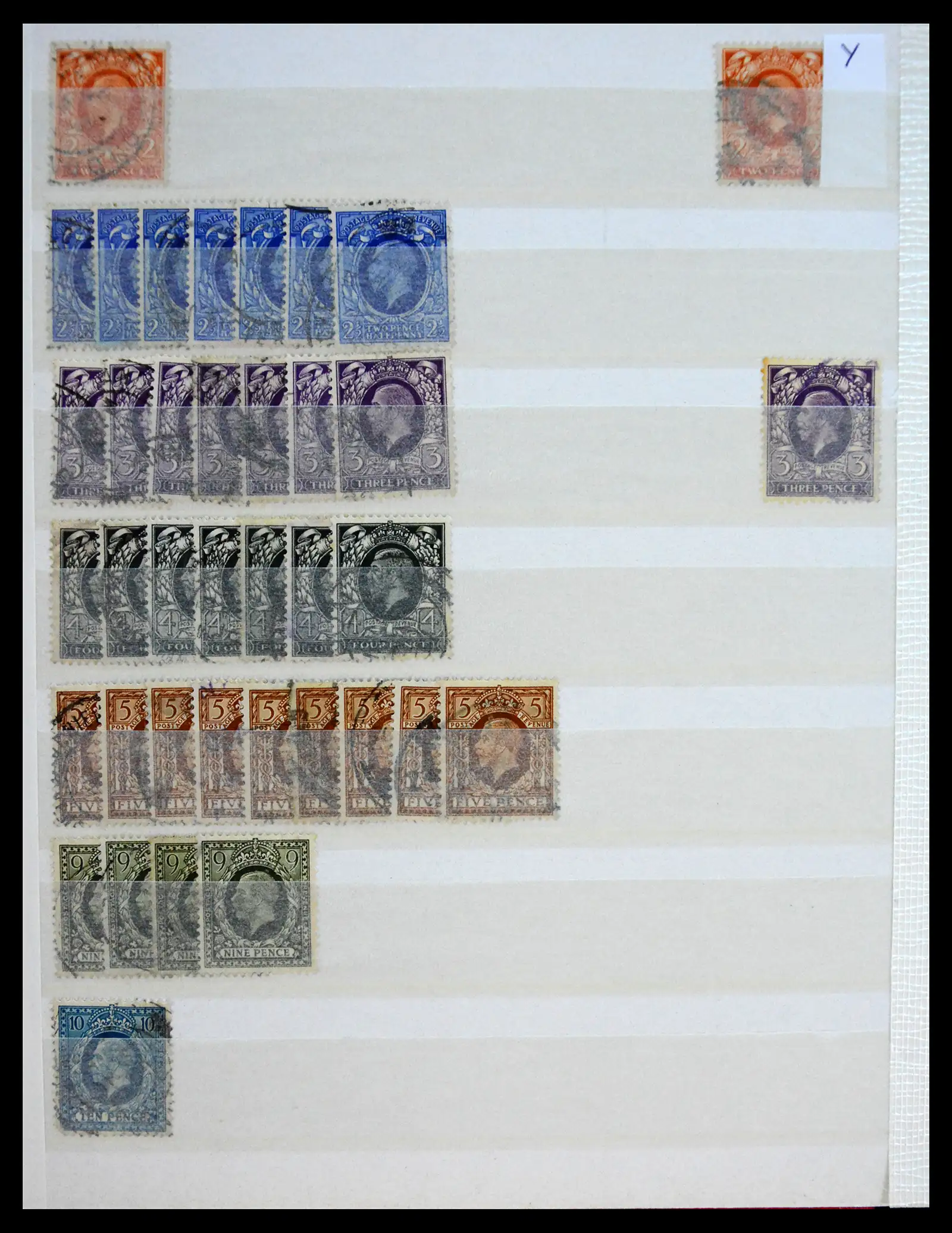 41207 0016 - Stamp collection 41207 Great Britain 1840-1937.