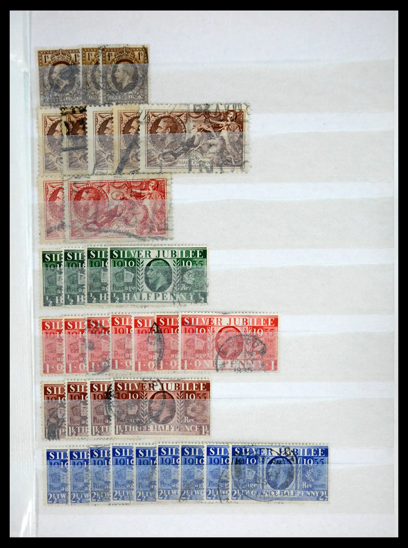 41207 0017 - Stamp collection 41207 Great Britain 1840-1937.