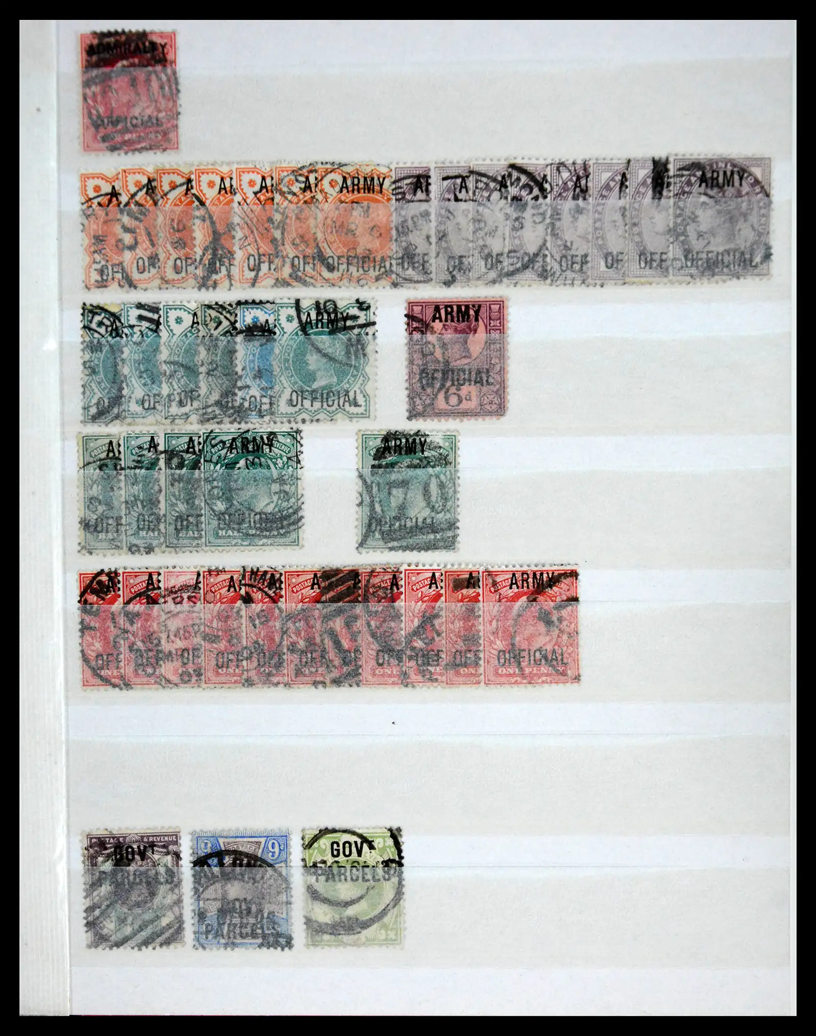 41207 0019 - Stamp collection 41207 Great Britain 1840-1937.