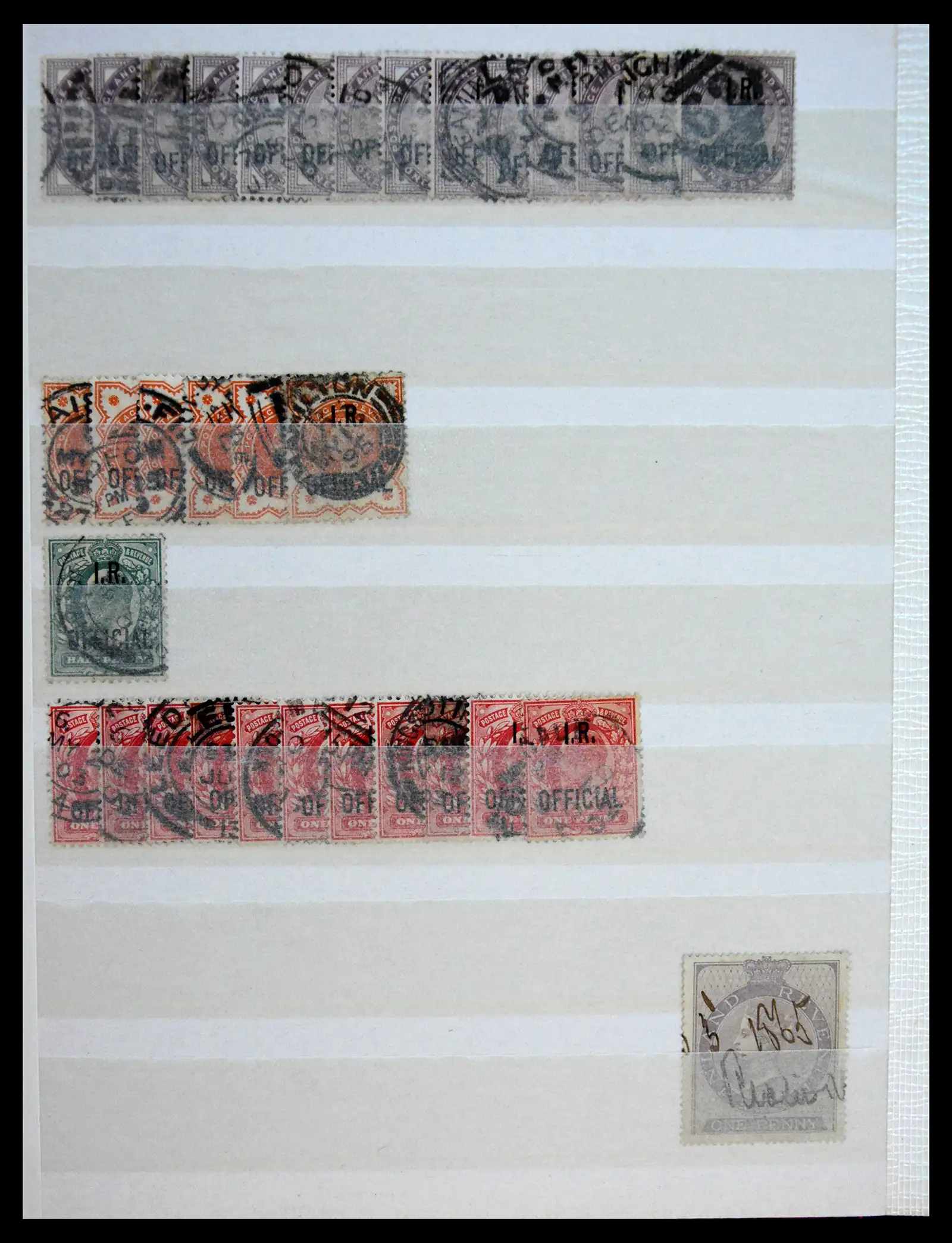41207 0020 - Stamp collection 41207 Great Britain 1840-1937.