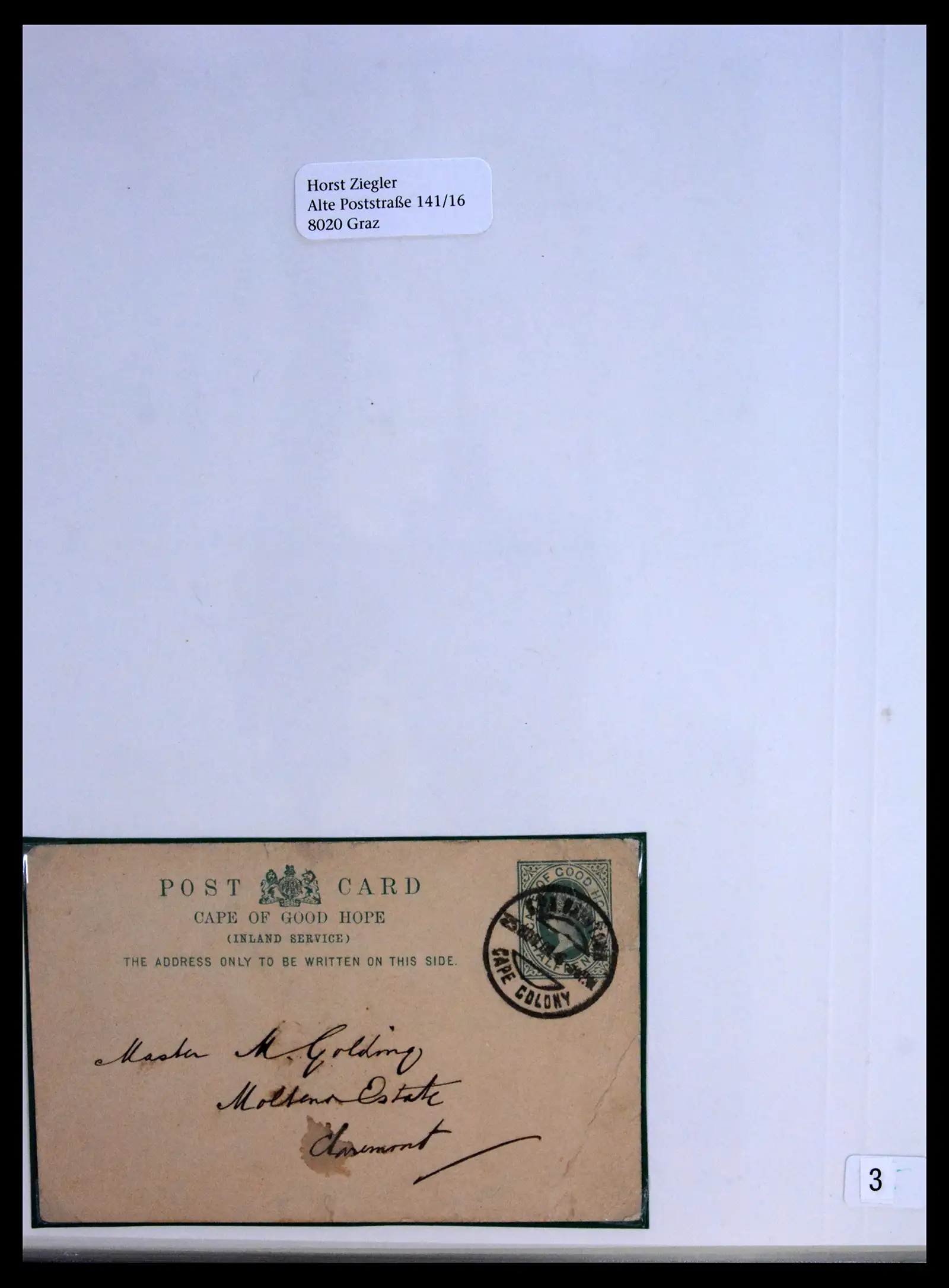 41208 0004 - Stamp collection 41208 South Africa boer war 1899-1902.