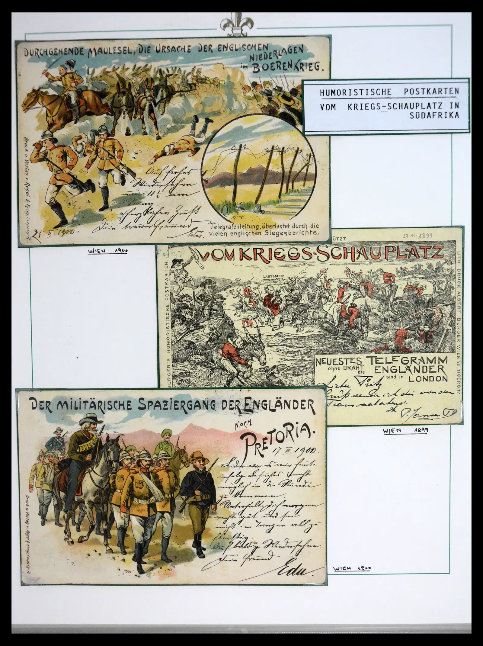 41208 0023 - Stamp collection 41208 South Africa boer war 1899-1902.