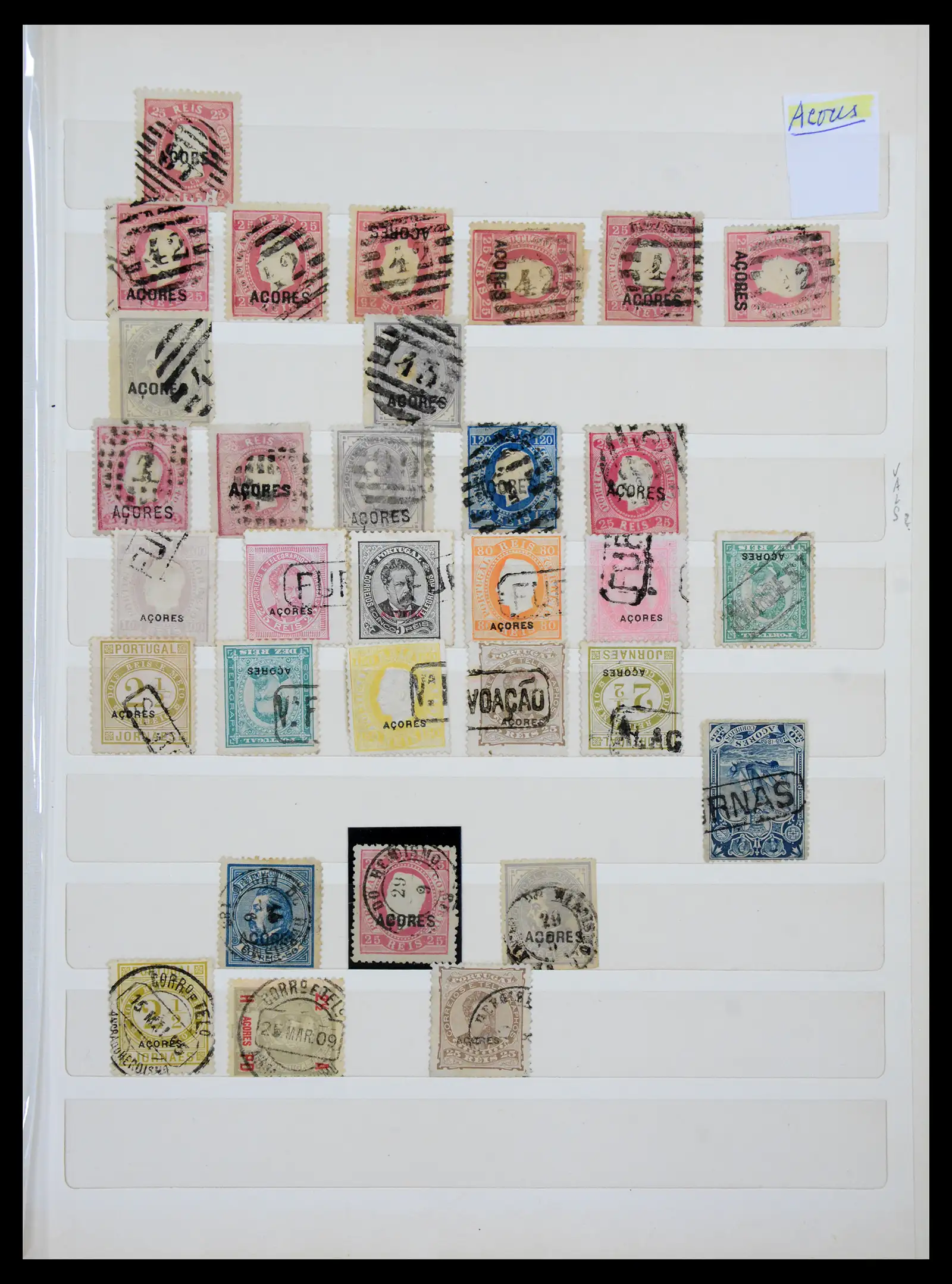 41211 0001 - Postzegelverzameling 41211 Portugese kolonien stempelverzameling 1870-1940.