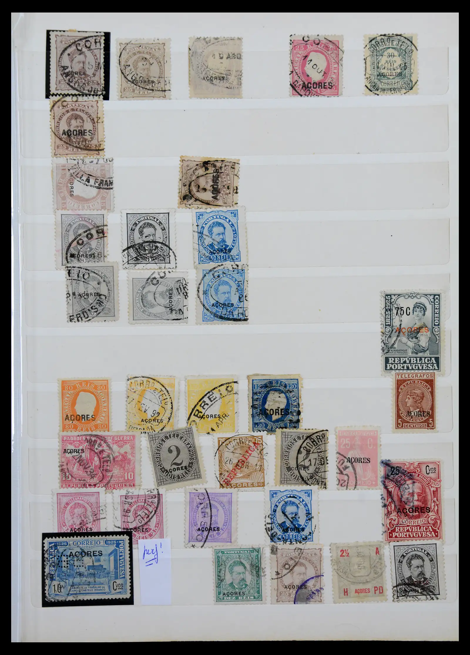 41211 0003 - Postzegelverzameling 41211 Portugese kolonien stempelverzameling 1870-1940.