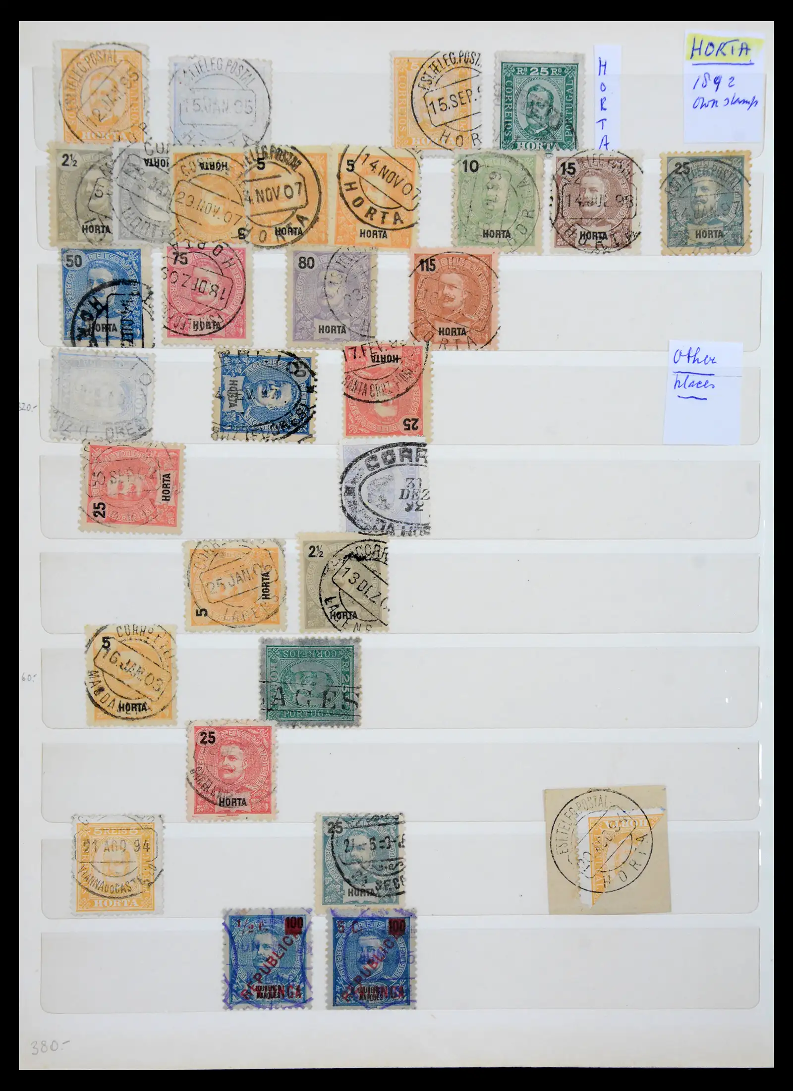41211 0014 - Postzegelverzameling 41211 Portugese kolonien stempelverzameling 1870-1940.