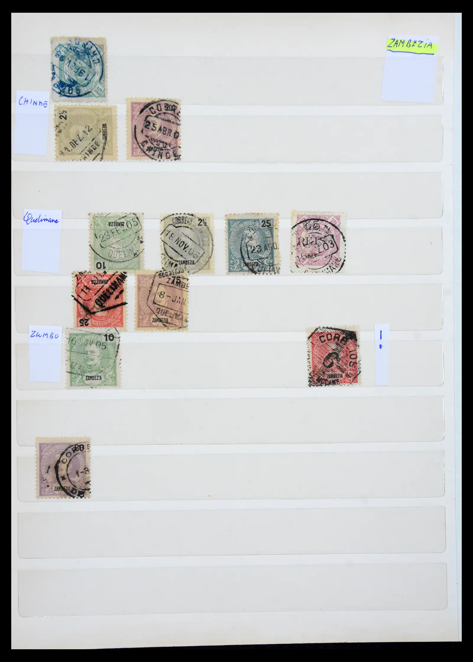 41211 0024 - Postzegelverzameling 41211 Portugese kolonien stempelverzameling 1870-1940.