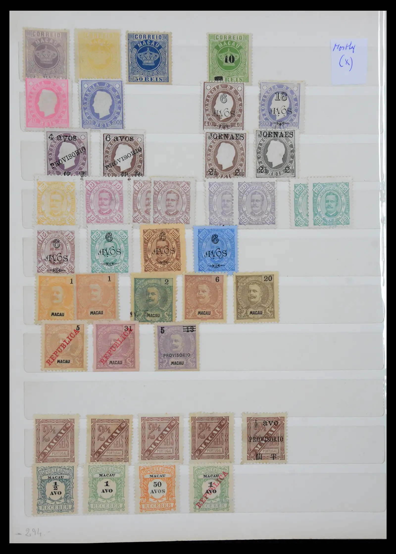 41211 0028 - Postzegelverzameling 41211 Portugese kolonien stempelverzameling 1870-1940.