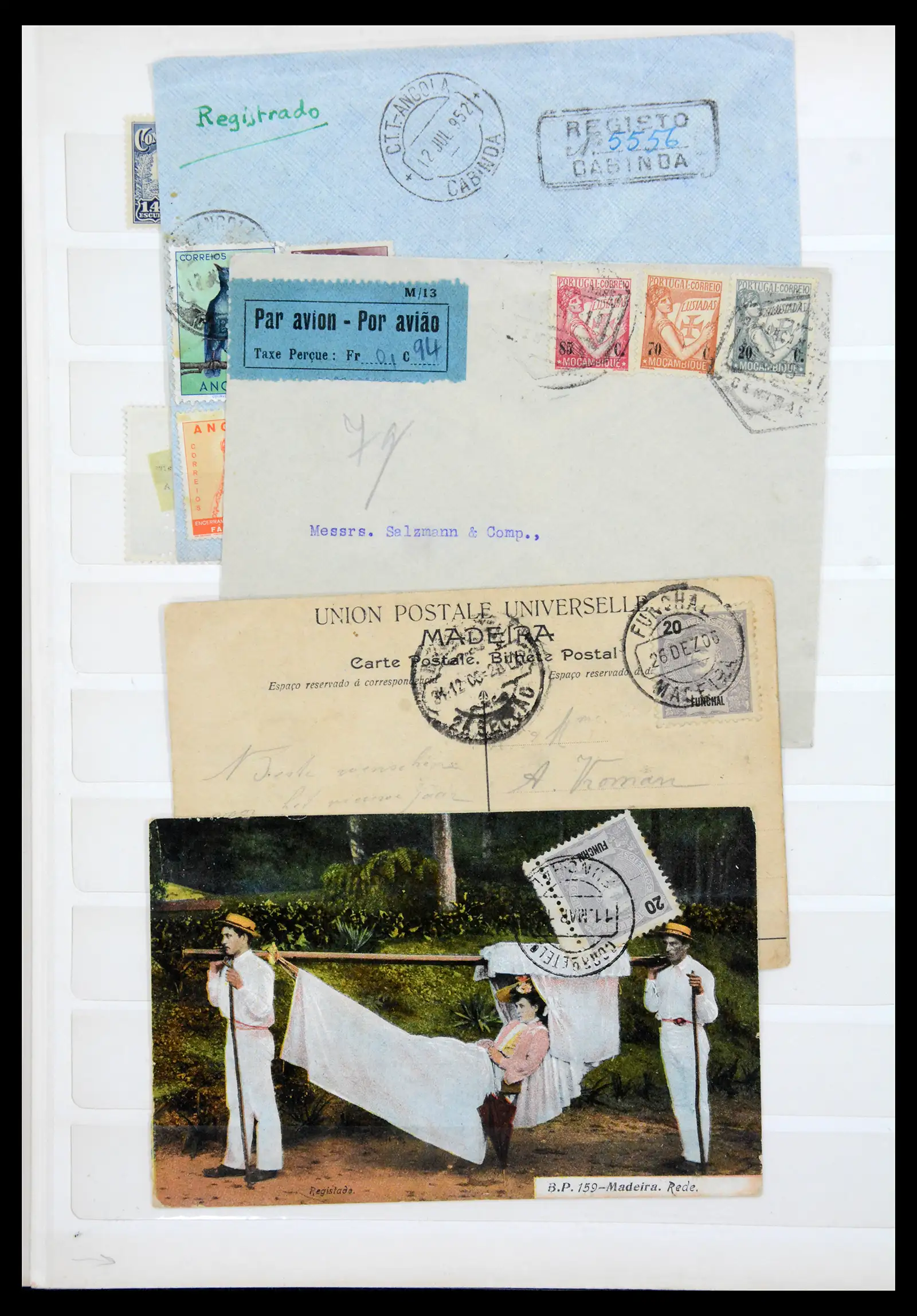 41211 0030 - Postzegelverzameling 41211 Portugese kolonien stempelverzameling 1870-1940.