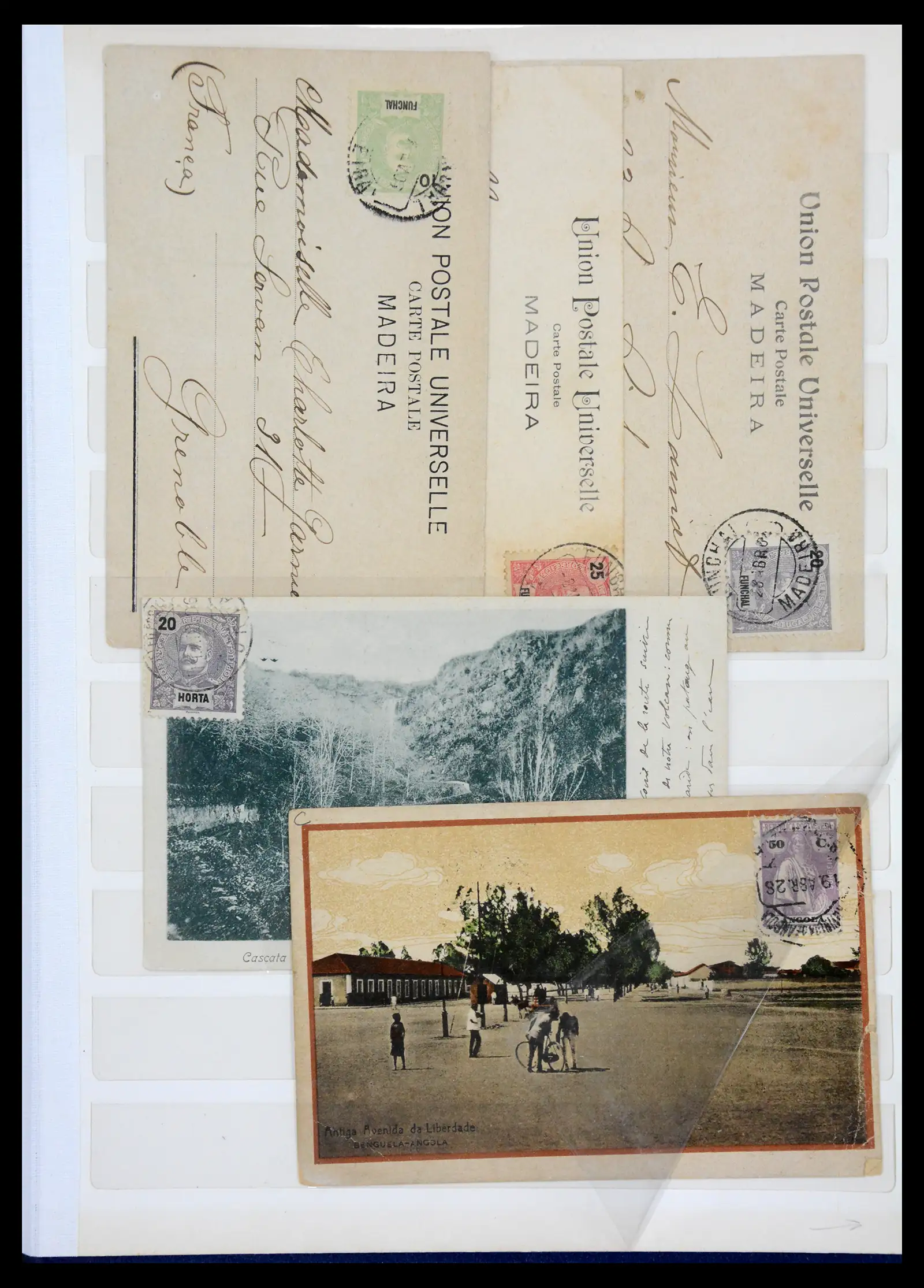 41211 0031 - Postzegelverzameling 41211 Portugese kolonien stempelverzameling 1870-1940.